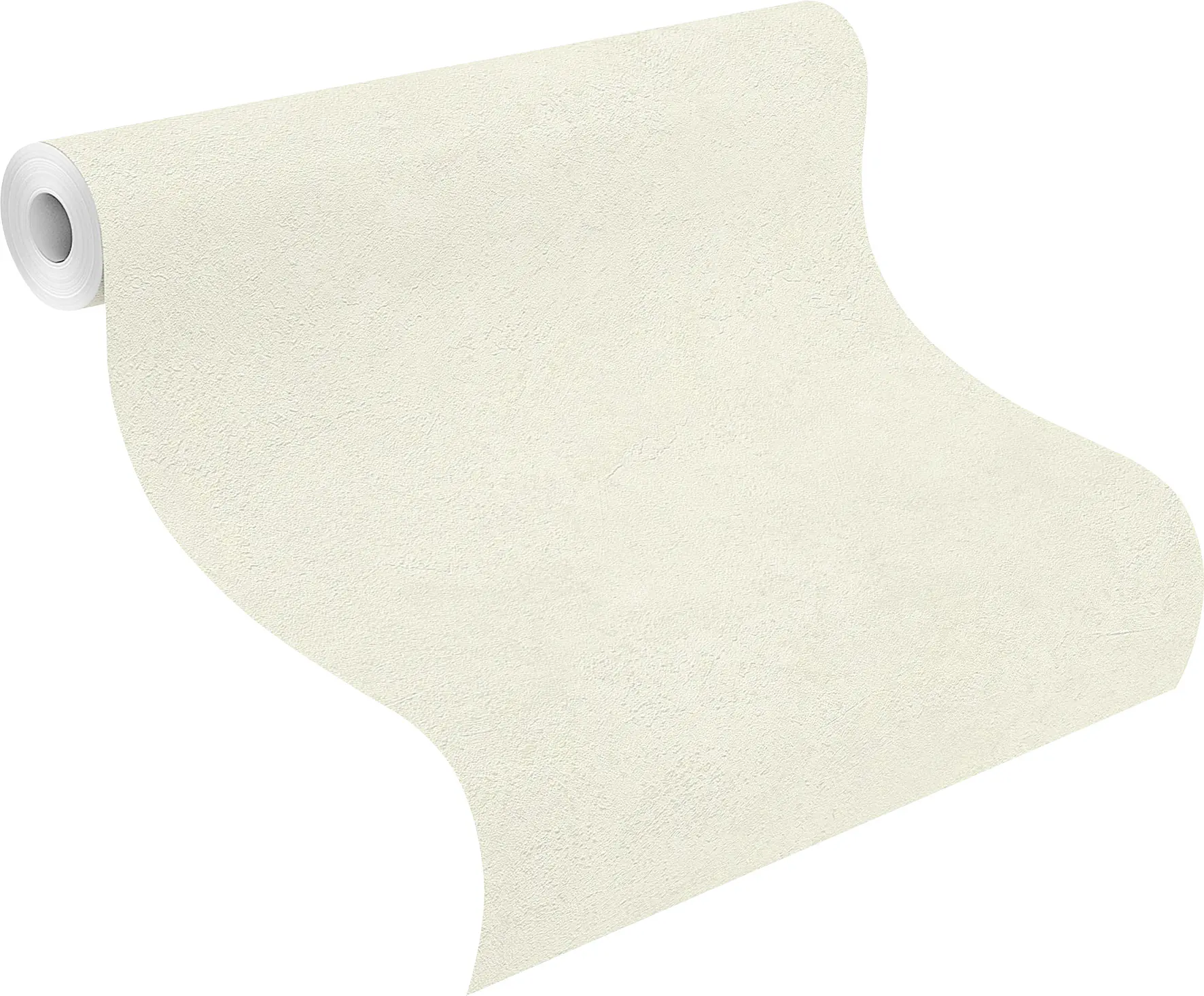 Rasch Vliestapete 315103 Weiß-Offwhite Uni 10,05 m x 0,53 m