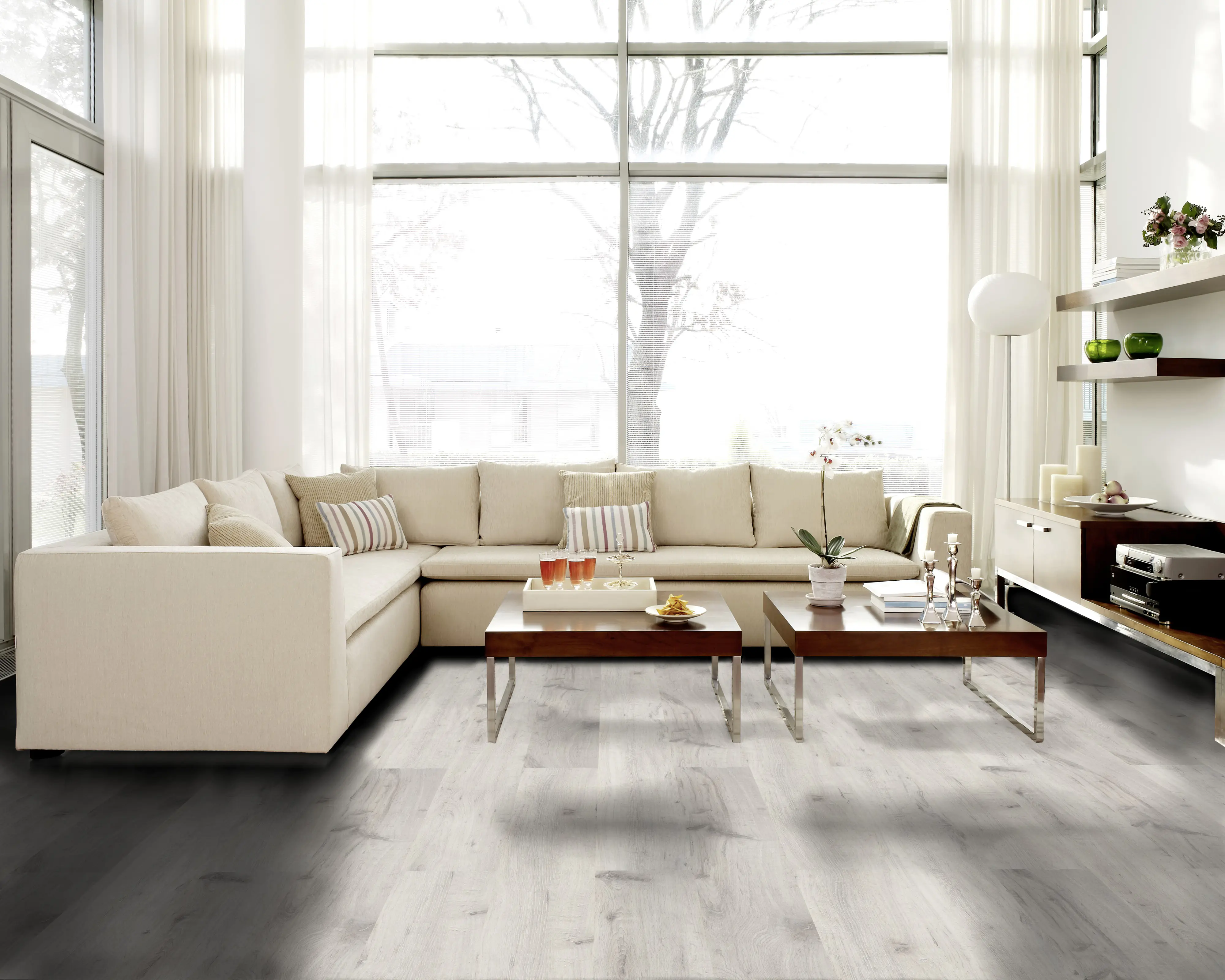 Classen Laminat Edition 7 128,6 x 19,4 cm 7 mm Eiche Amundsen weiß