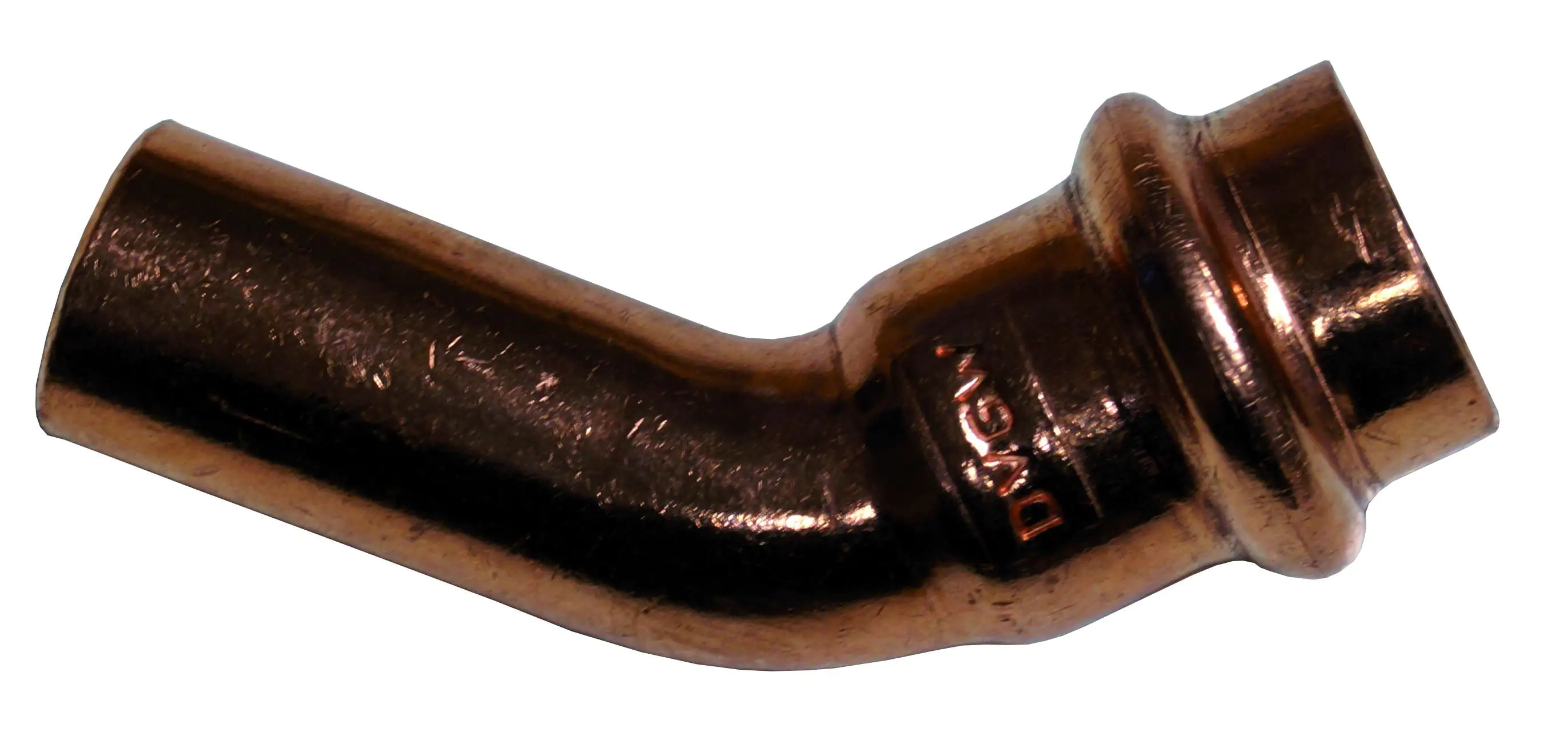 Cornat Press-Bogen 45° Kupfer, ø 18 mm, 10 Stück