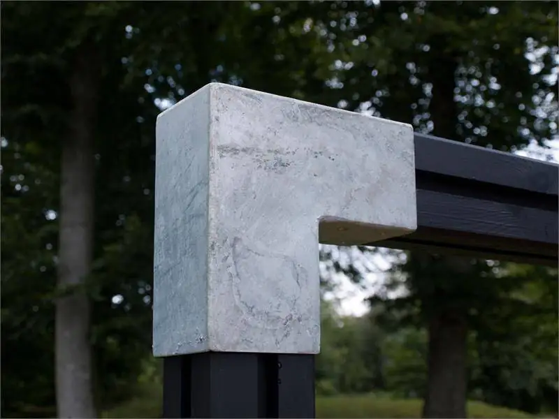 Pfostenbeschlag 200 x 200 mm