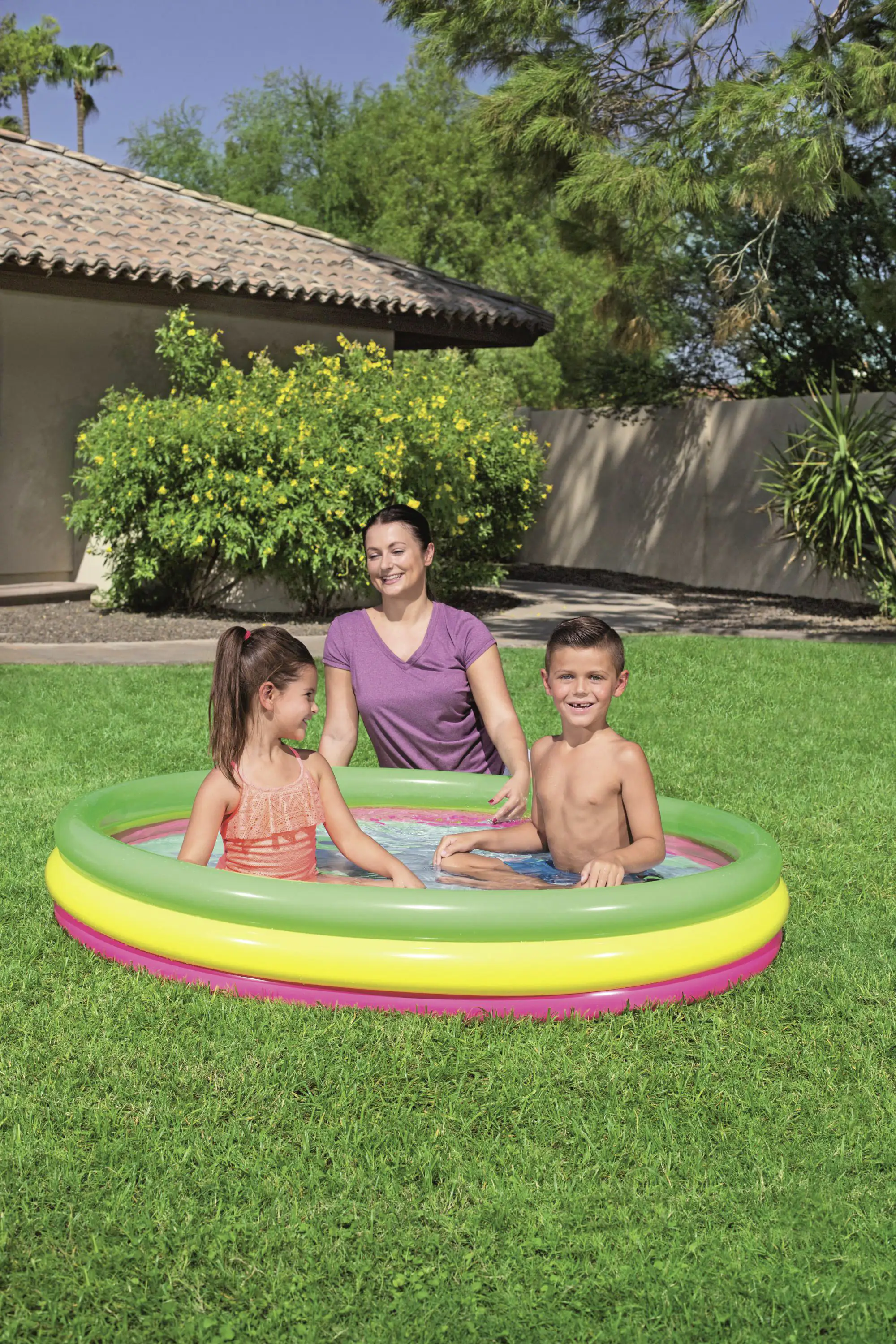 Bestway Planschbecken Swim Squad Ø 152 x 30 cm