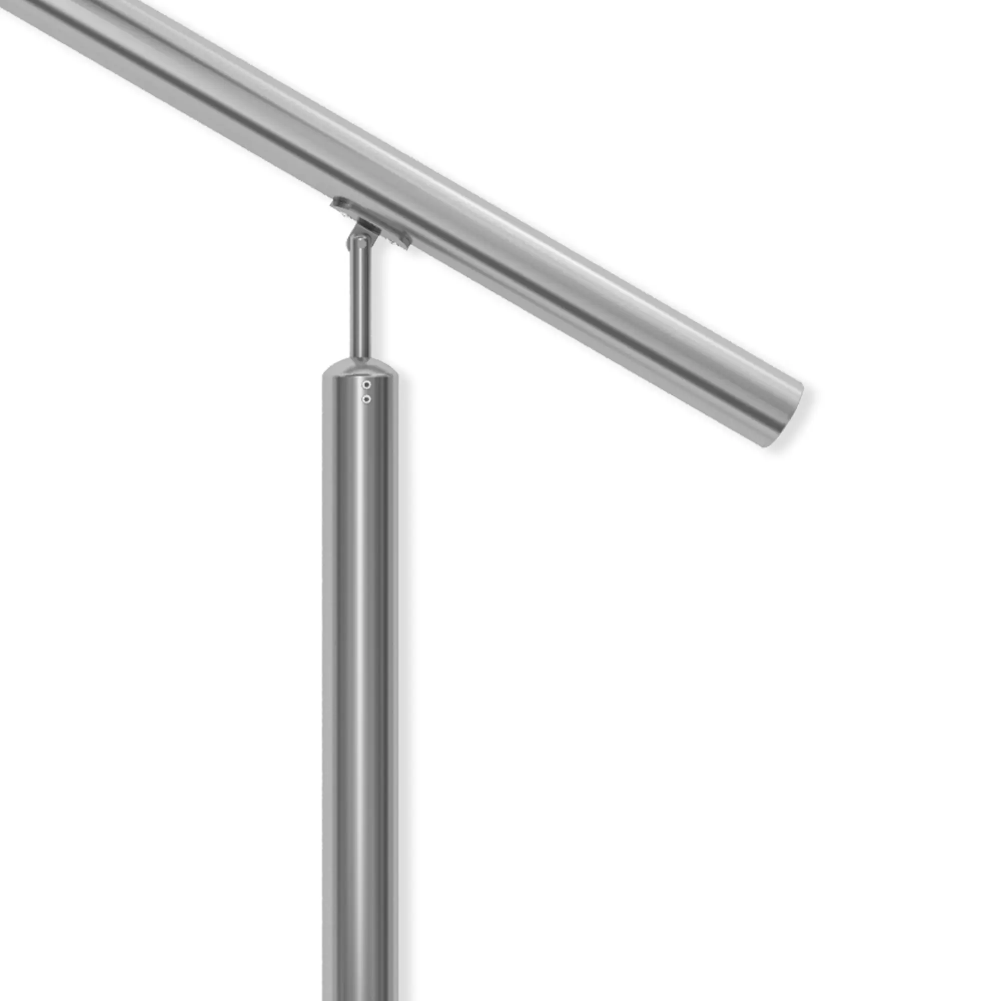 DOLLE Eingangsgeländer PS 512 Edelstahl 150 cm 2 Pfosten