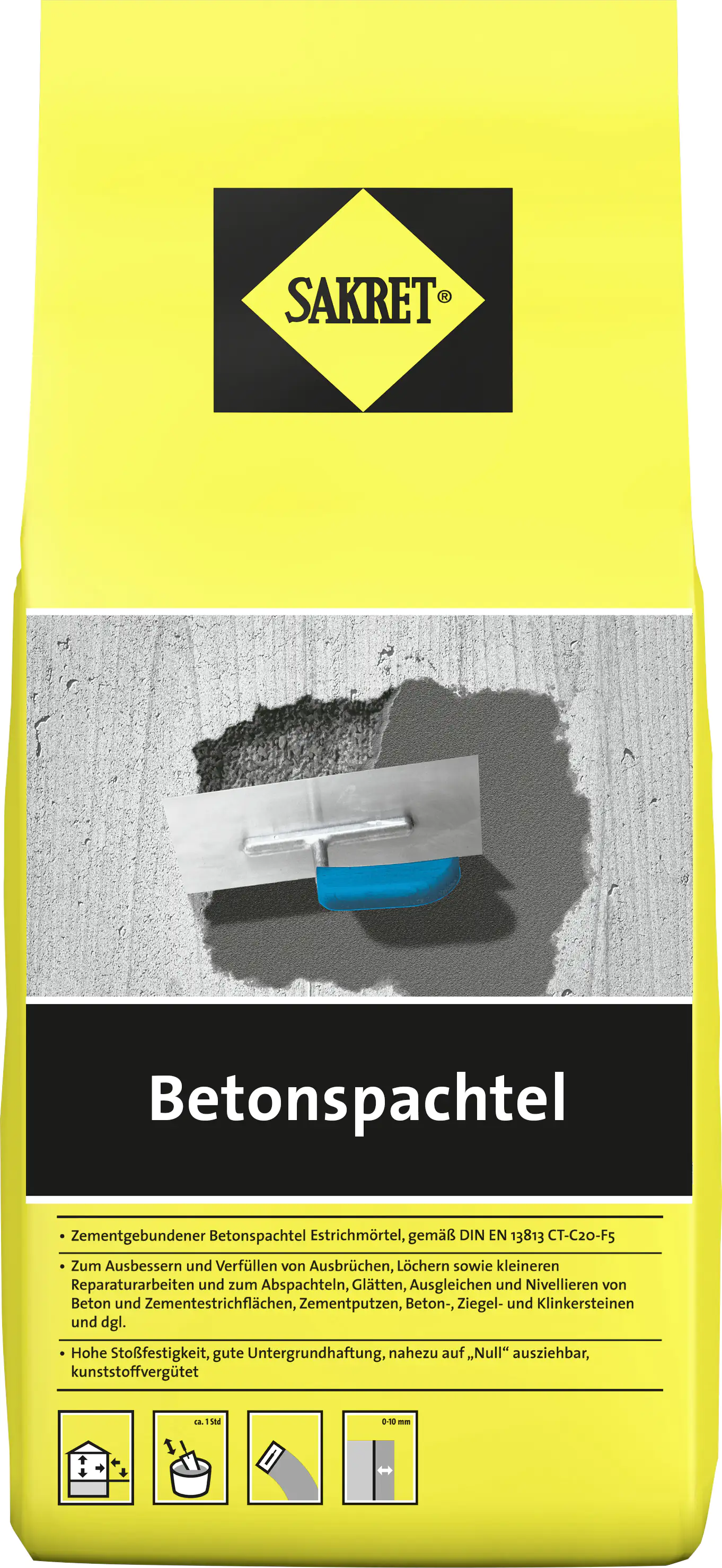 SAKRET Betonspachtel 5 kg