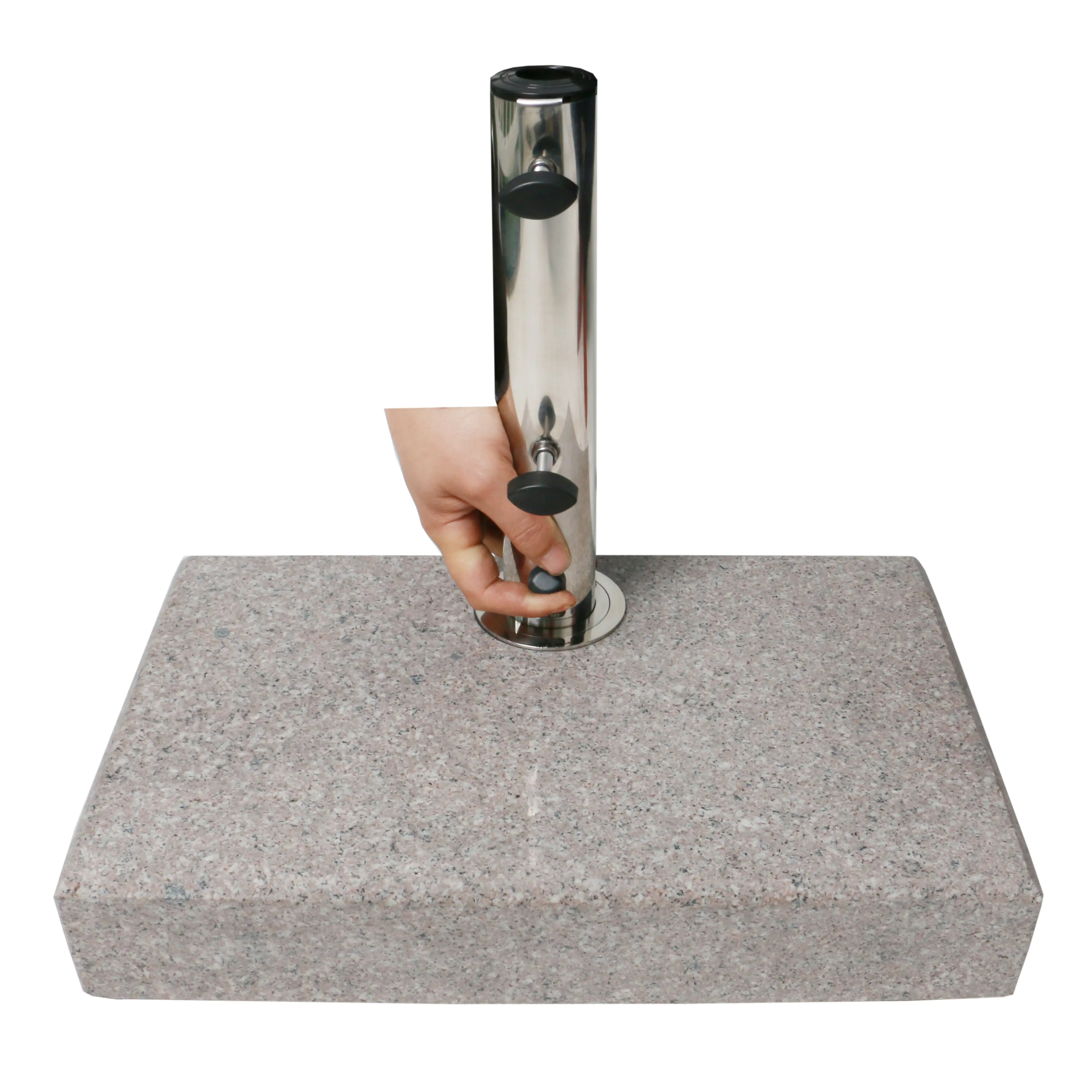 Primaster Granit Balkon-Schirmständer halb 25 kg
