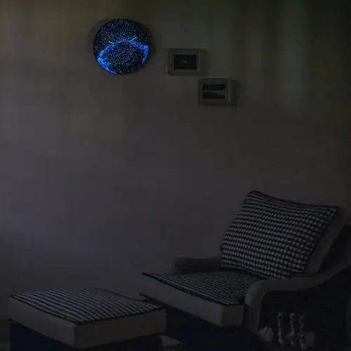 Nextime Wanduhr Milky Way Dome Ø 35 cm