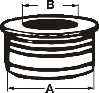 Cornat Gummi-Ablaufverbinder 50,8 mm (2") x 48 mm