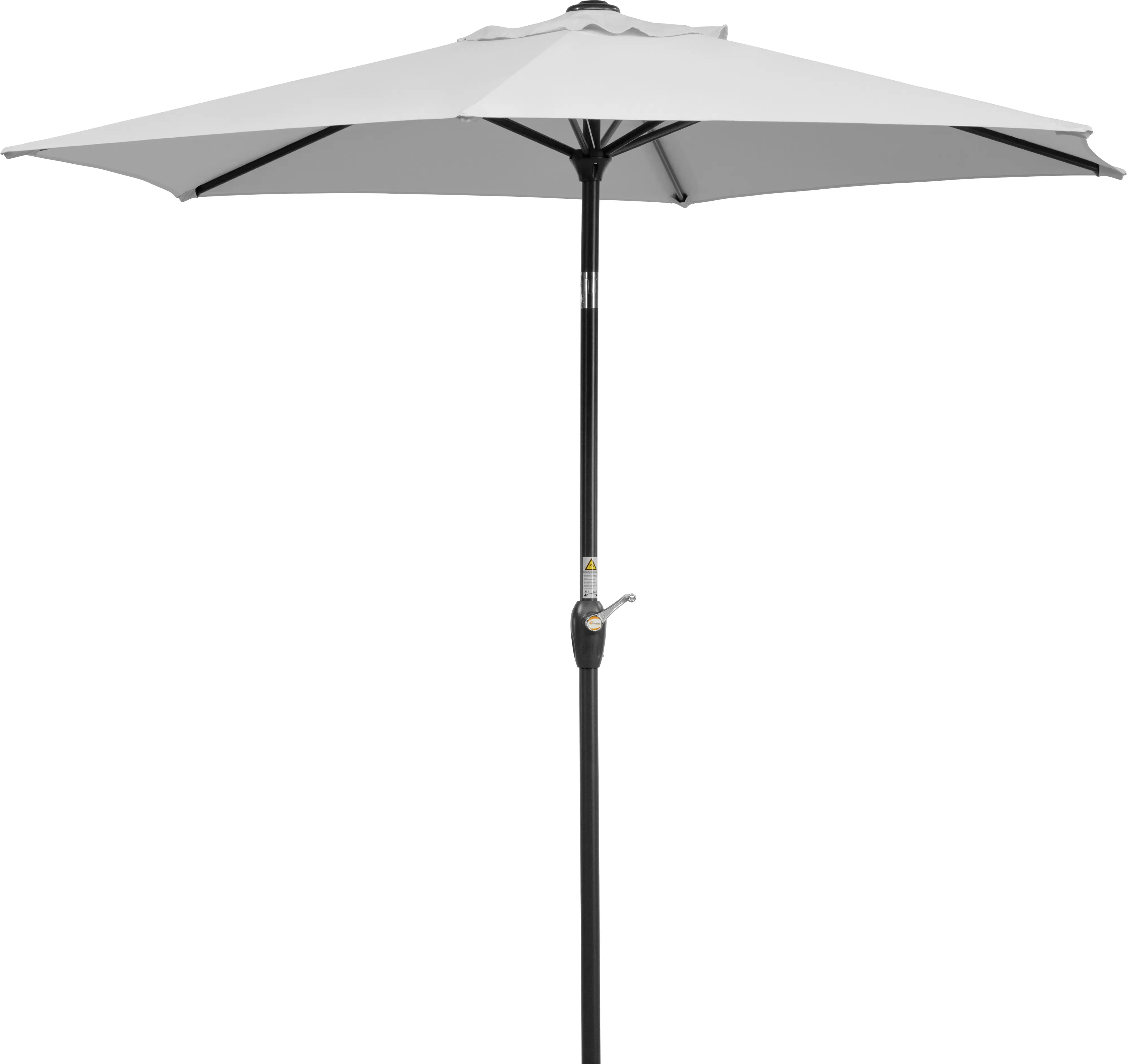Schneider Sonnenschirm Bilbao silbergrau Ø 220 cm