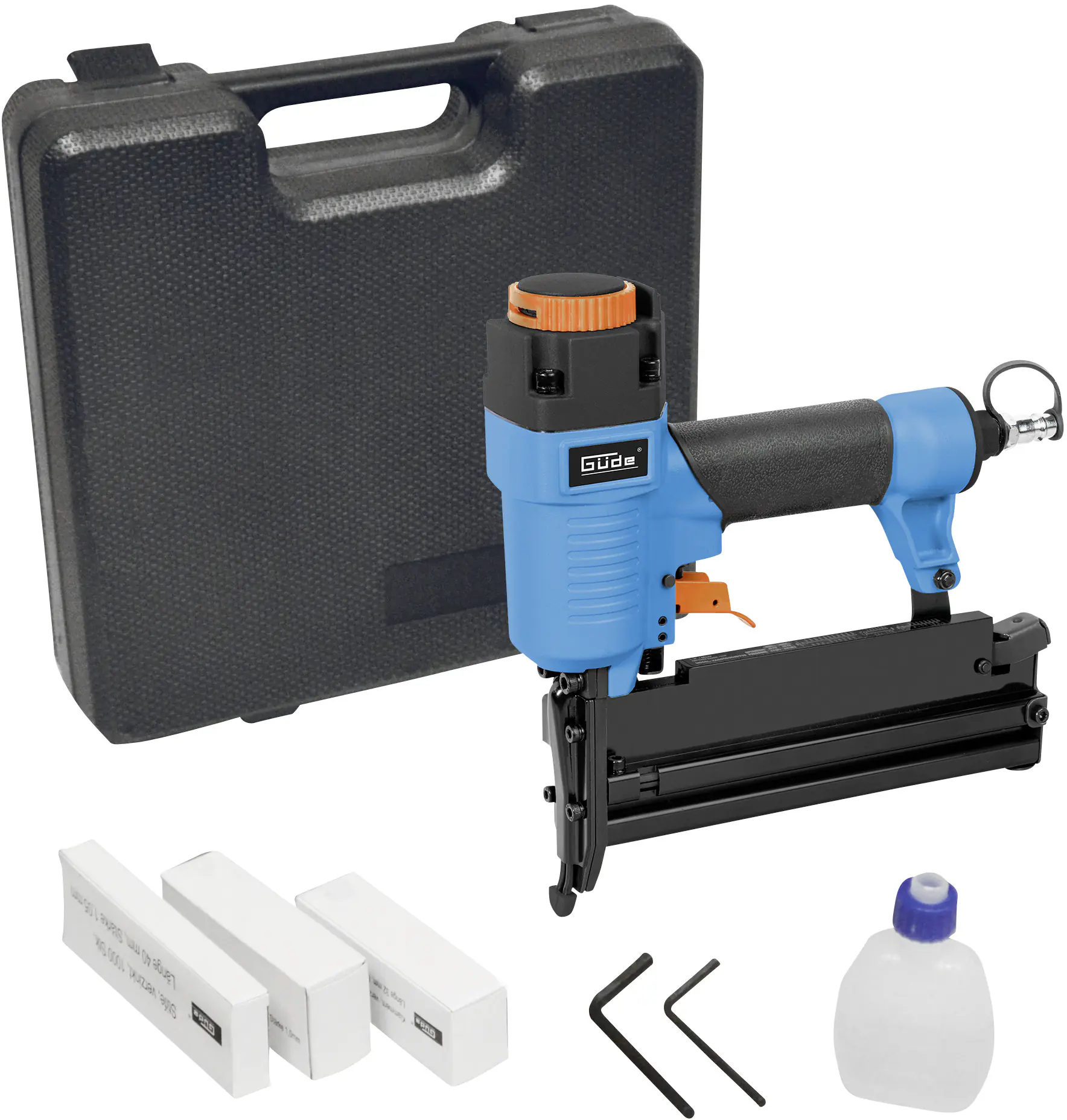Güde Druckluftnagler 3 in 1 mit 4 - 7,5 bar