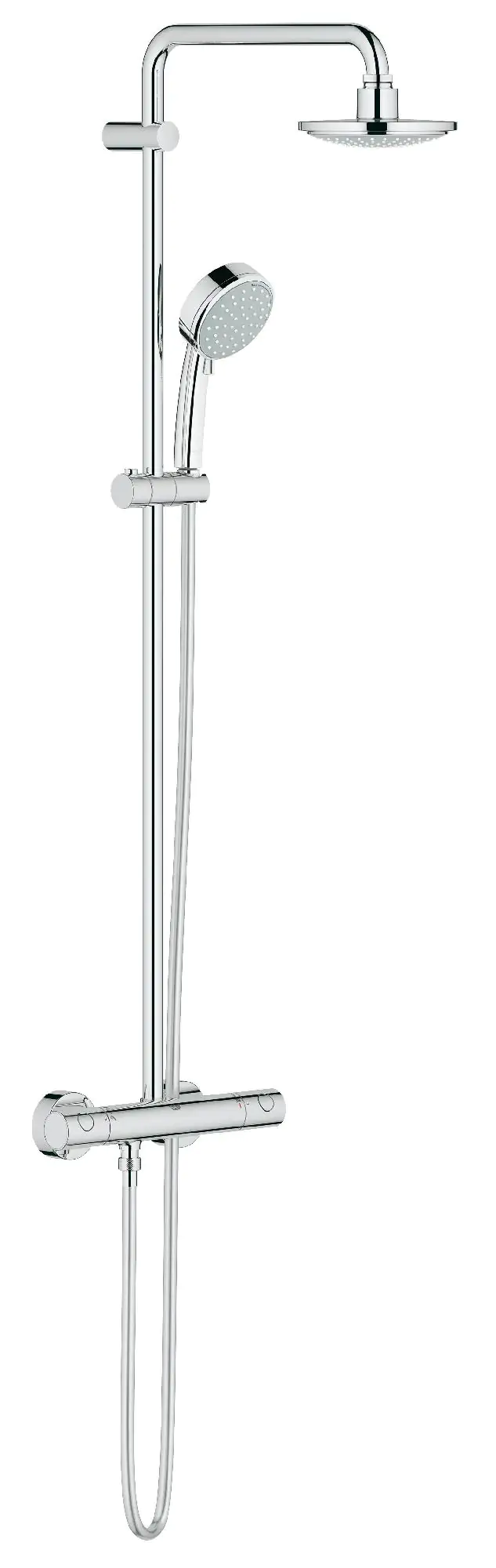 Grohe Duschsystem Tempesta C 160 verchromt, mit Thermostat