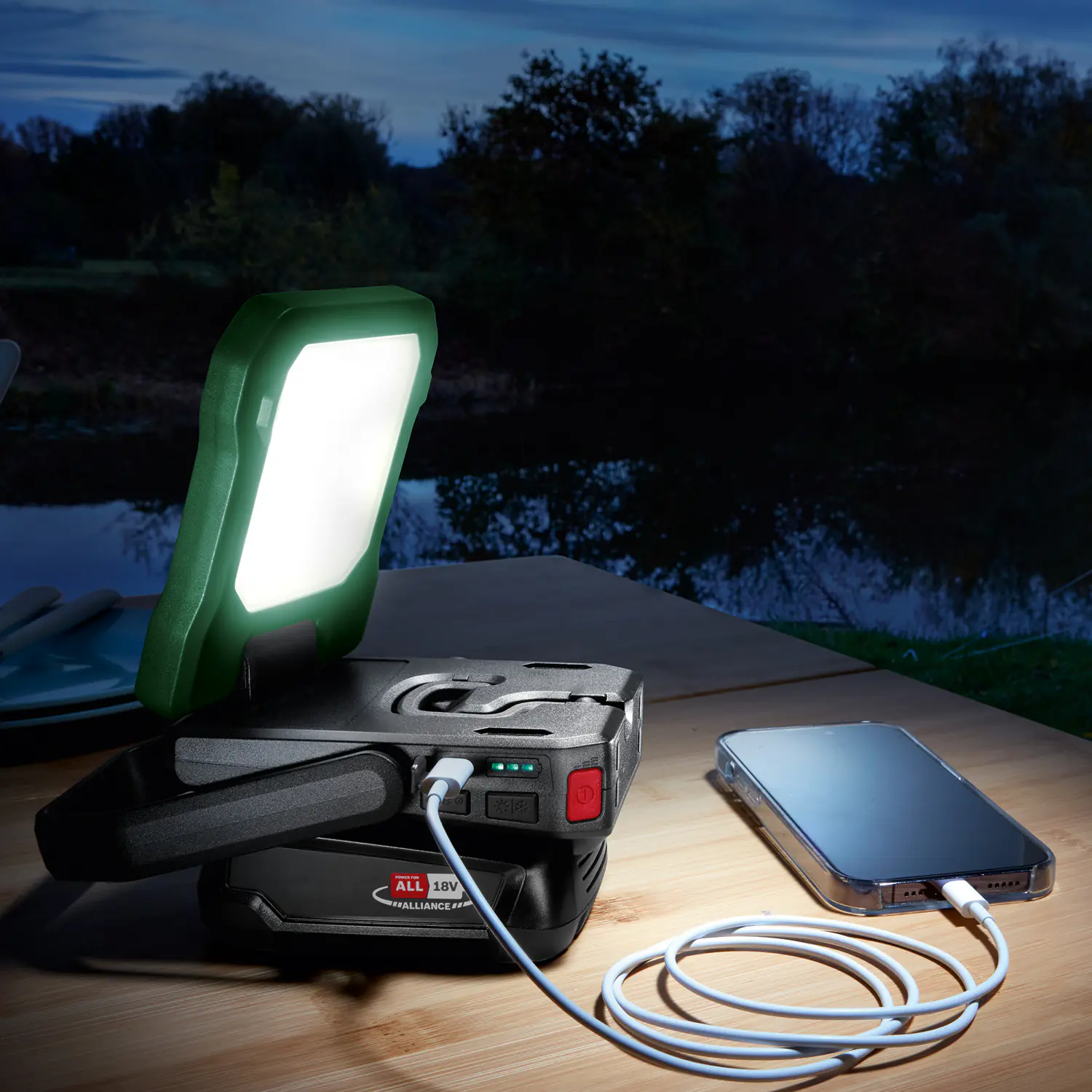 Bosch Akku-LED-Leuchte EasySpotLight 18V-400 Solo