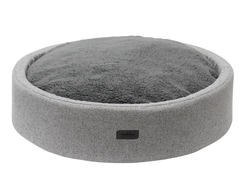 Nobby Hundebett Jasin rund grau