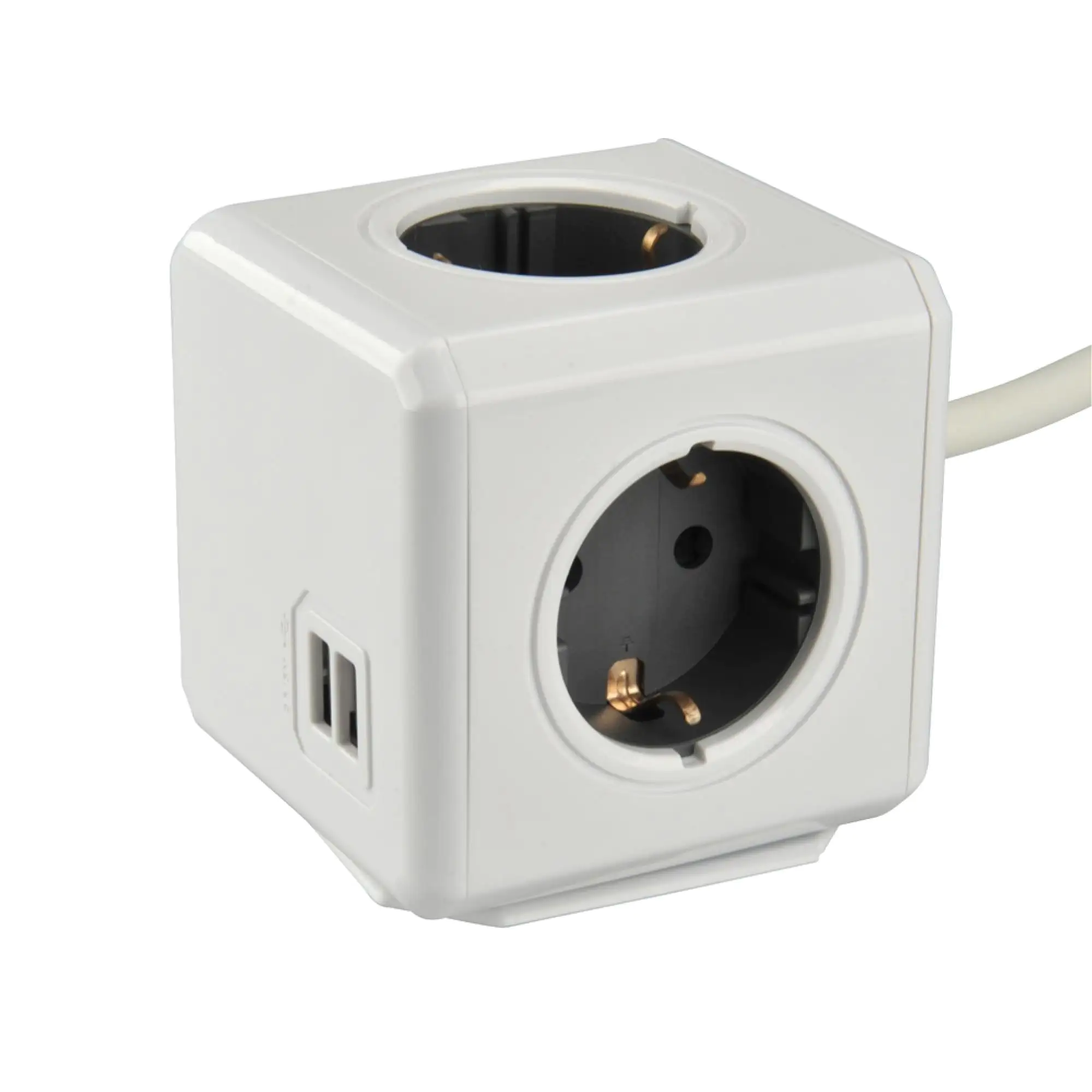 Power Cube 4 + 2 USB 1,5 m Kabel