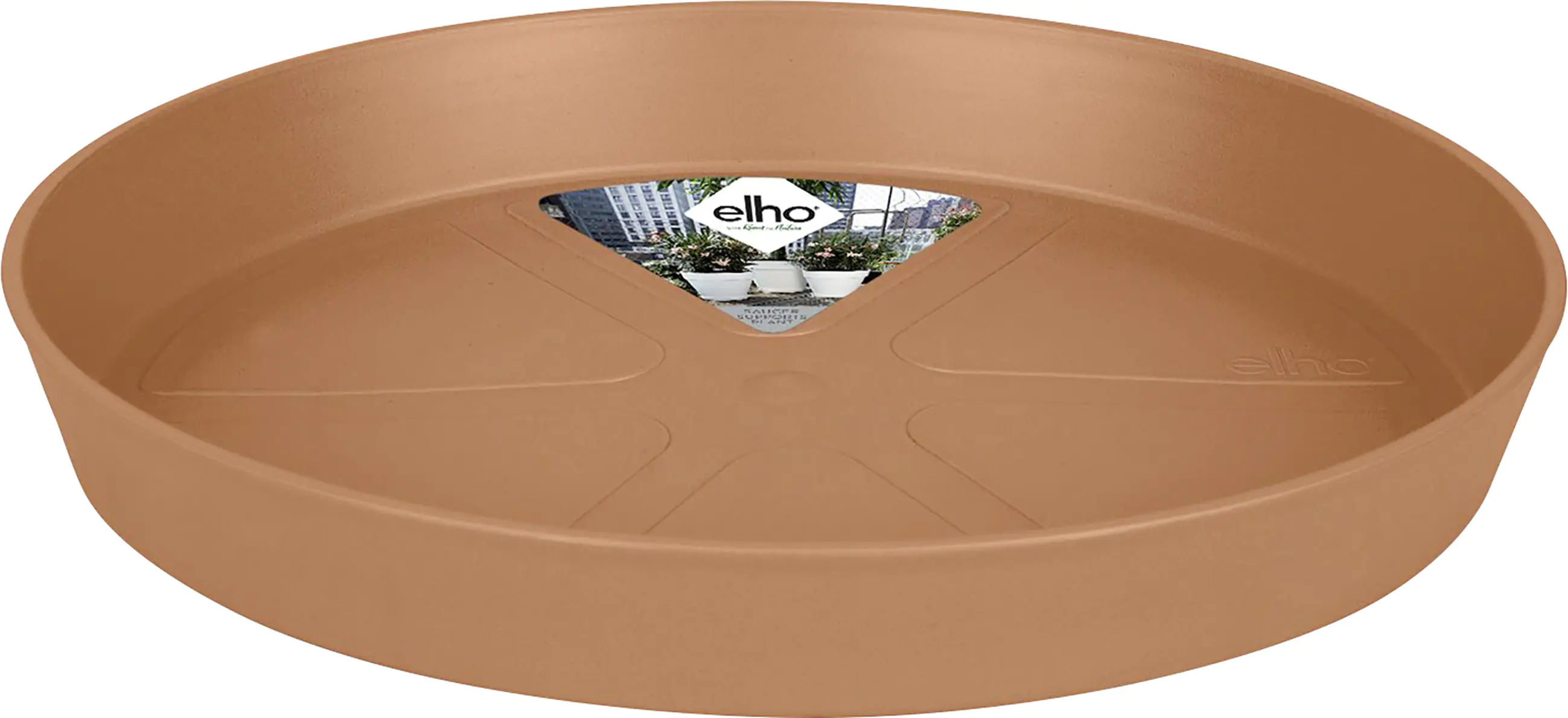 Elho Untersetzer Loft Urban Ø 34 cm terra