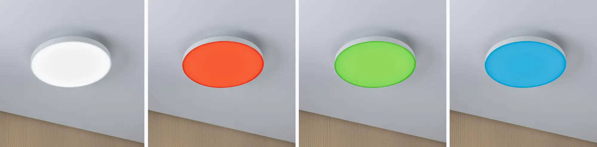Paulmann LED Deckenleuchte Velora 16,5W RGB weiß Kunststoff