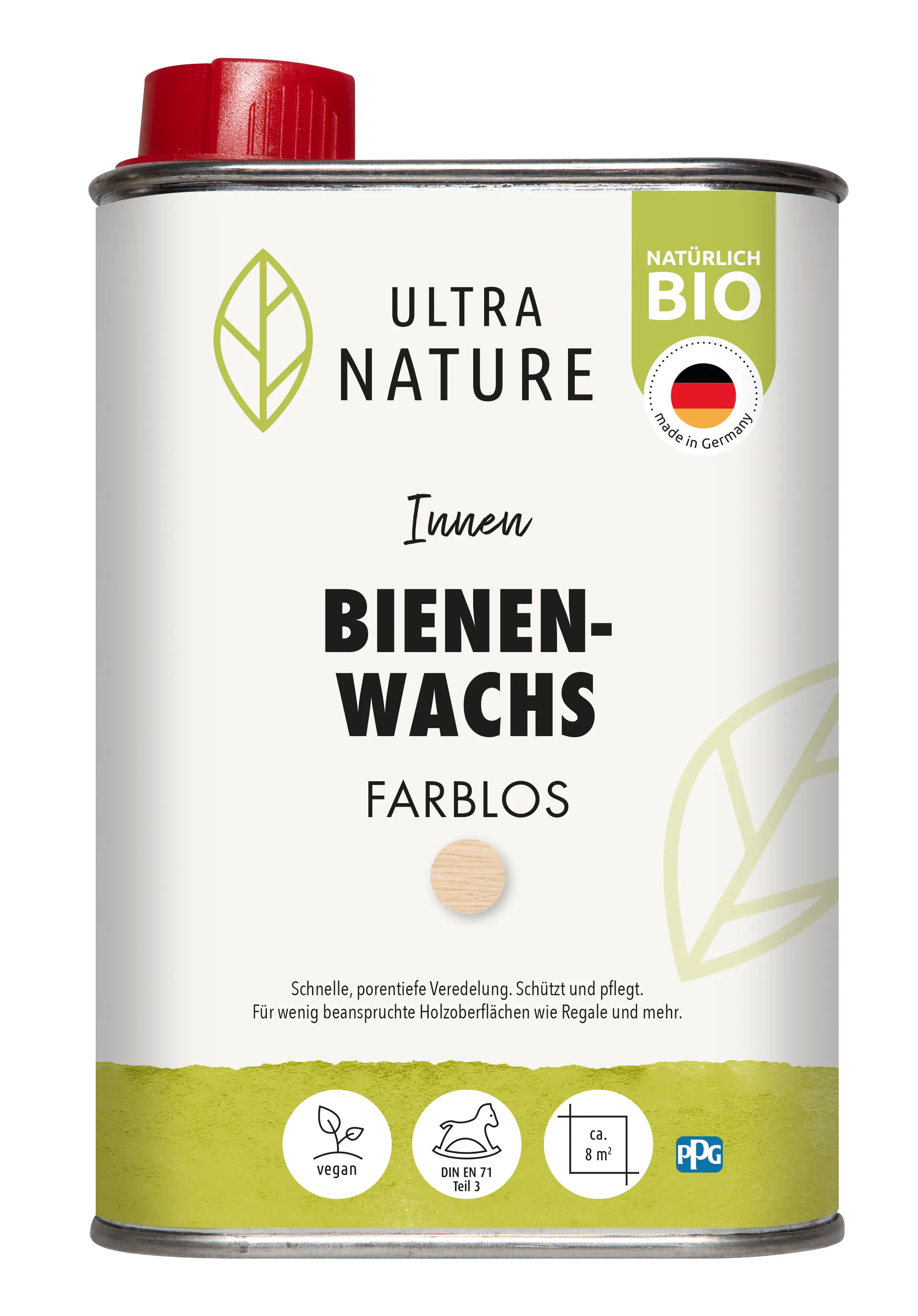 Ultra Nature Bienenwachs 250 ml farblos