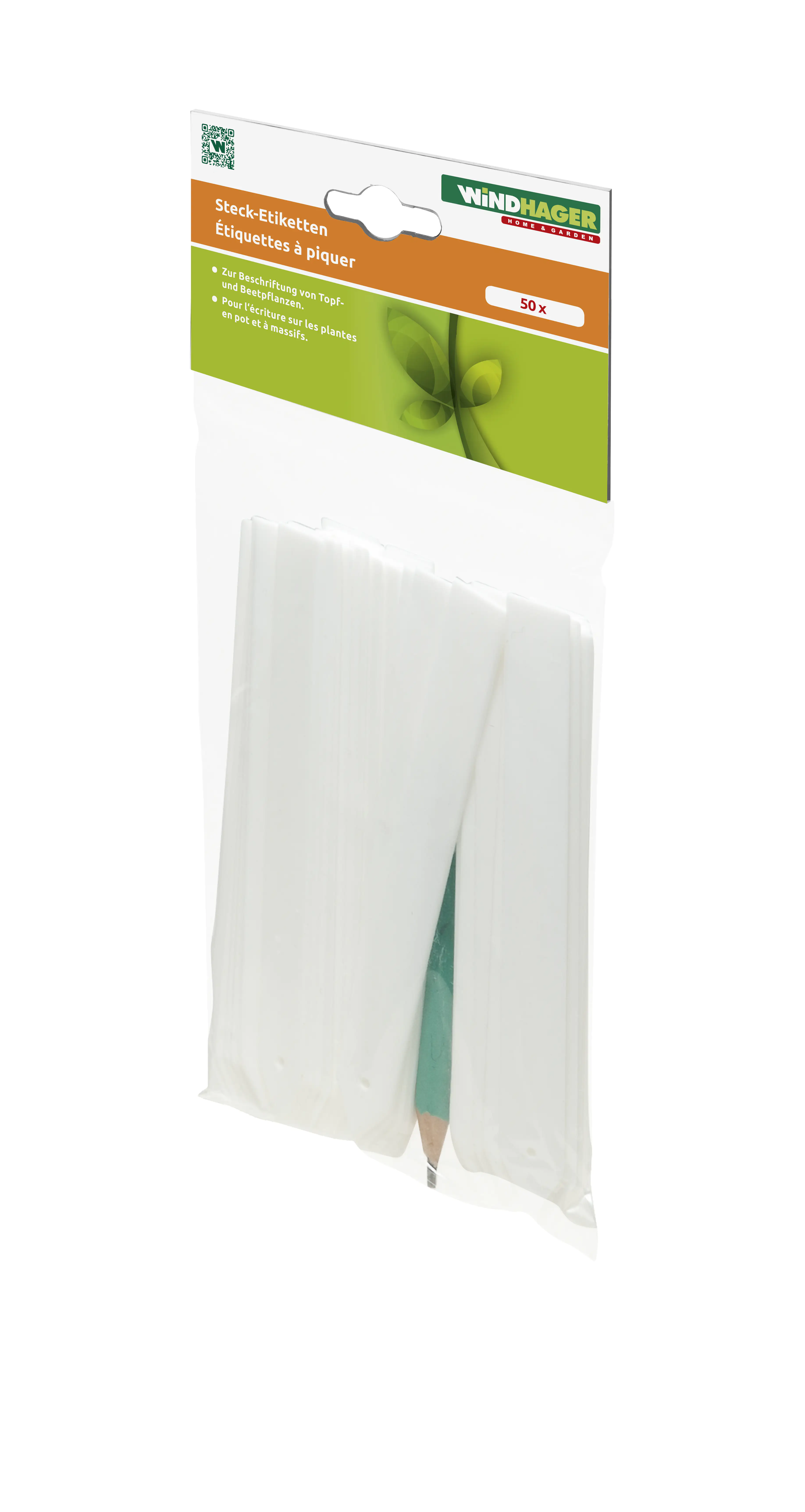 Windhager Stecketiketten 50 Stück, inkl. Stift
