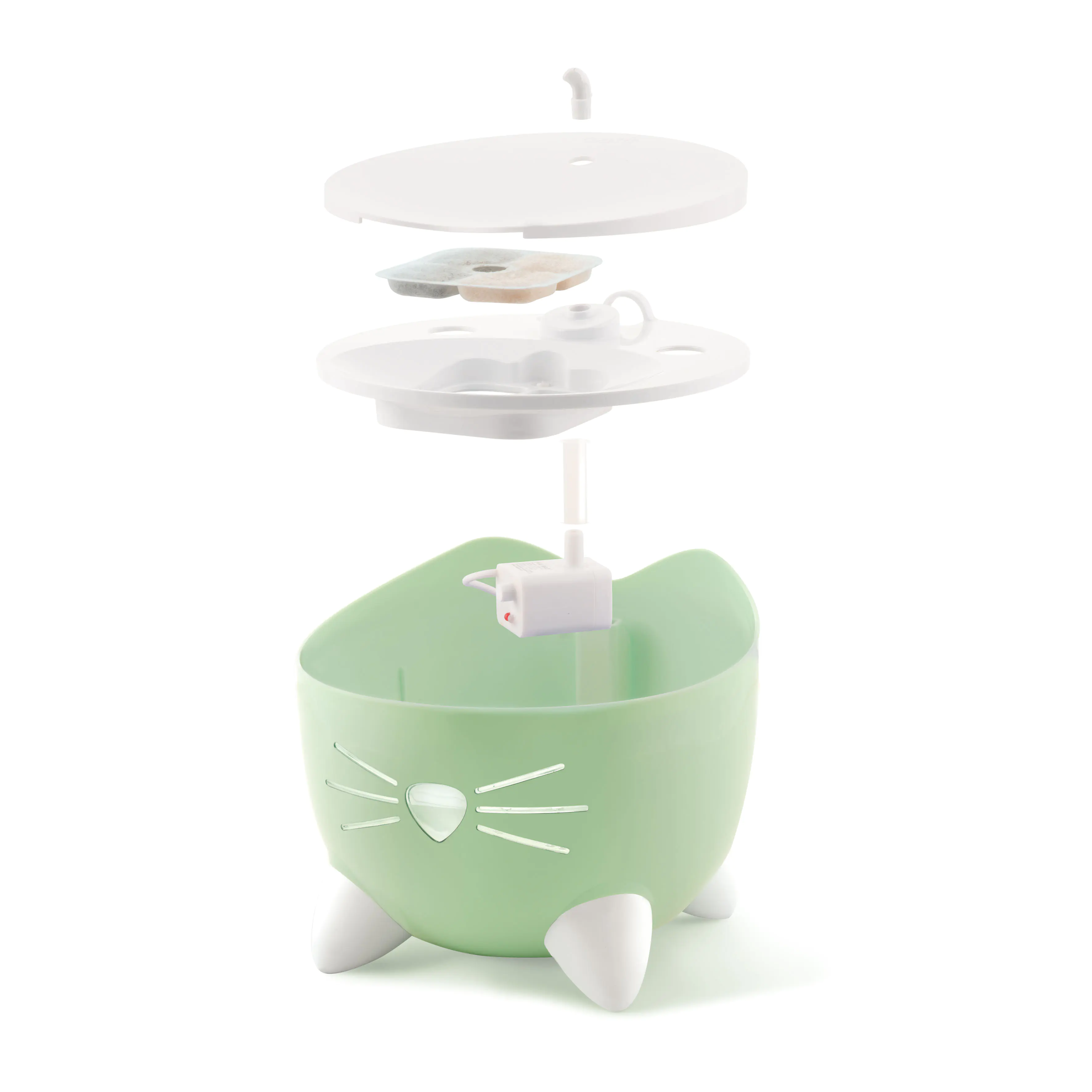 Catit Pixi Trinkbrunnen mintgrün