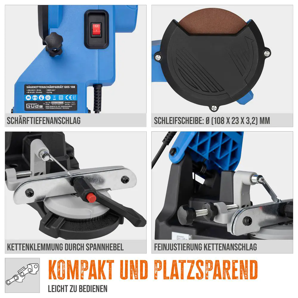 Güde Schärfgerät GKS 108 85 Watt