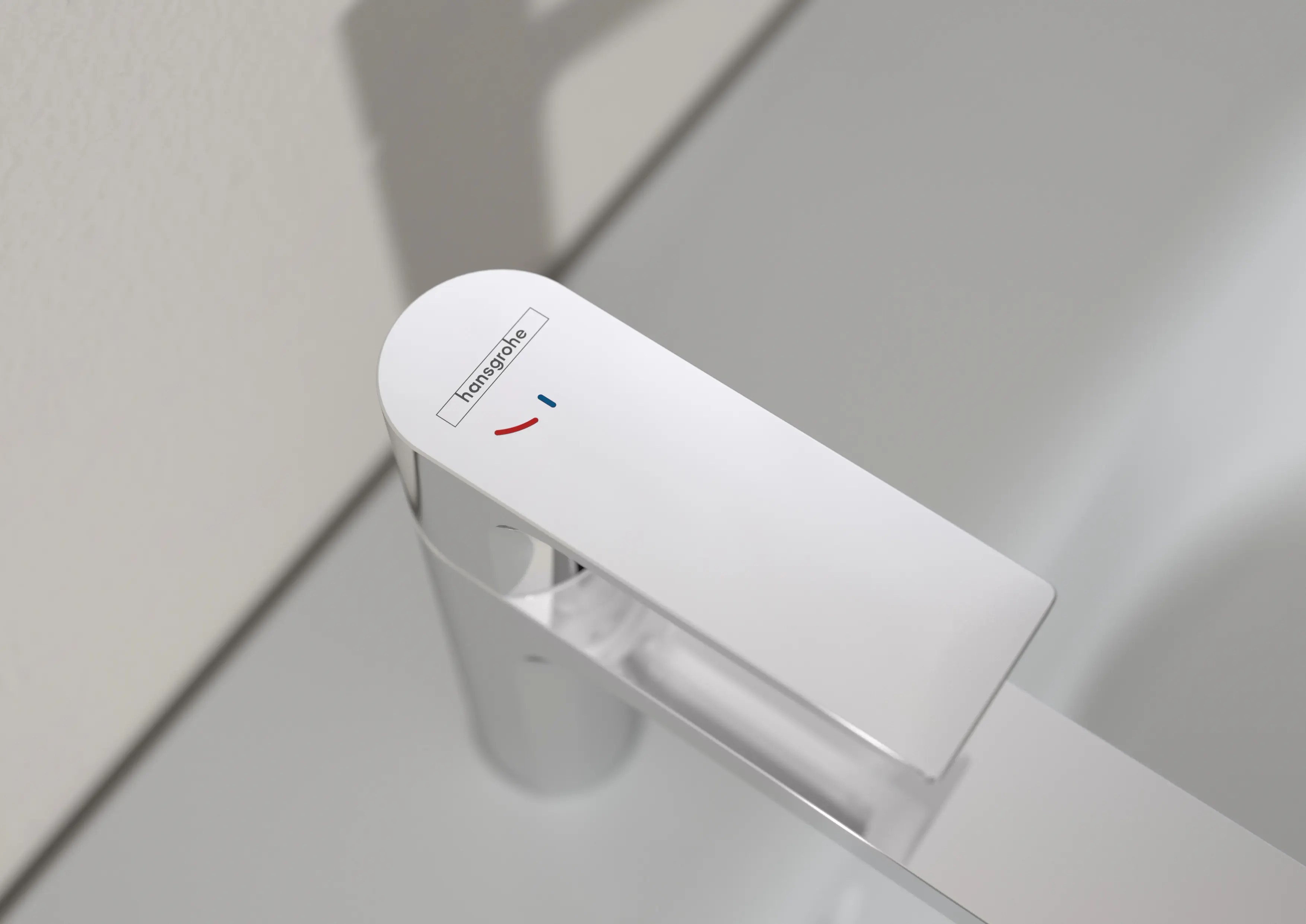 Hansgrohe Waschtischarmatur Rebris S 110 CoolStart EcoSmart+ verchromt