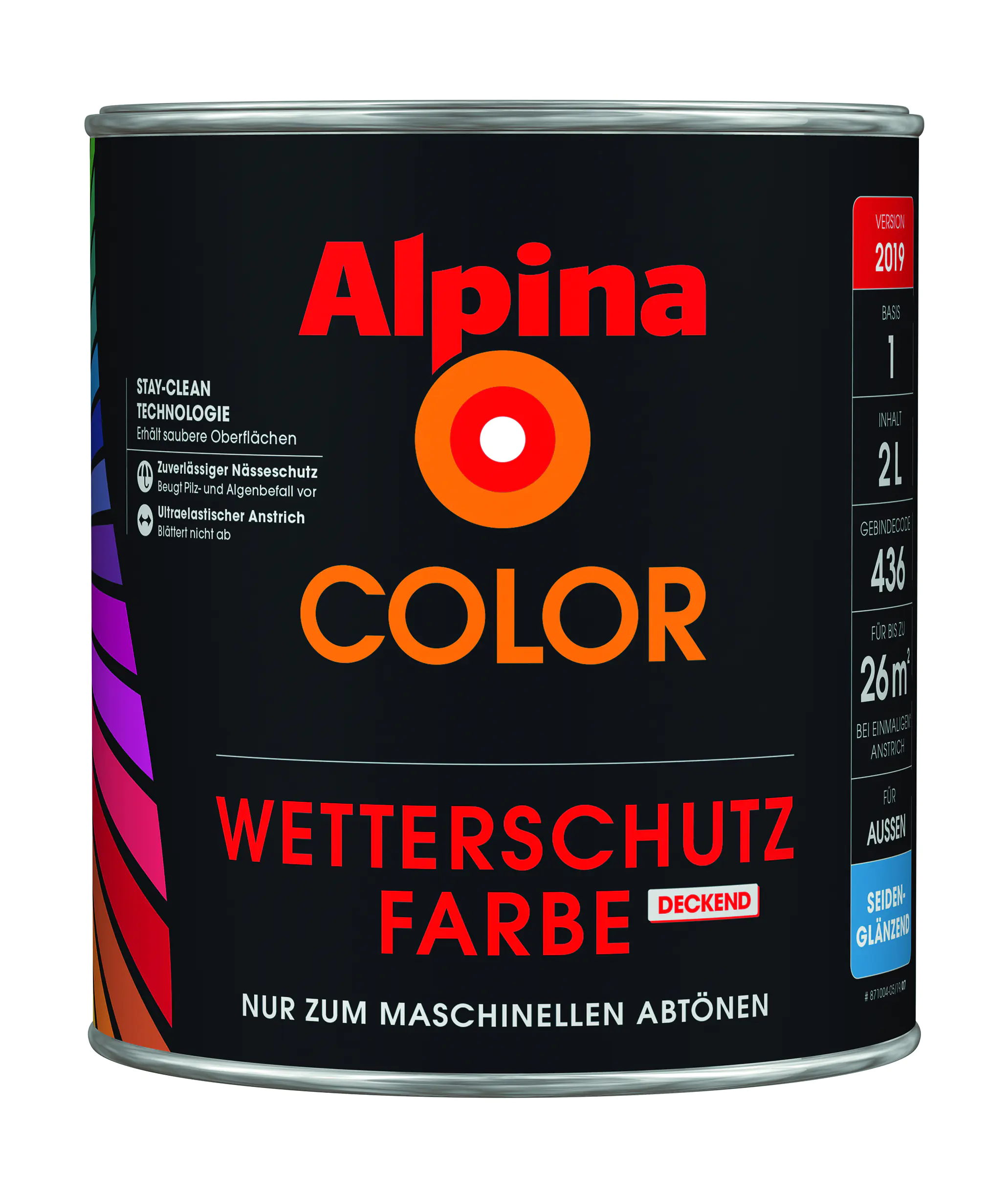 Alpina Color Wetterschutzlackfarbe - jetzt Farbton mischen 