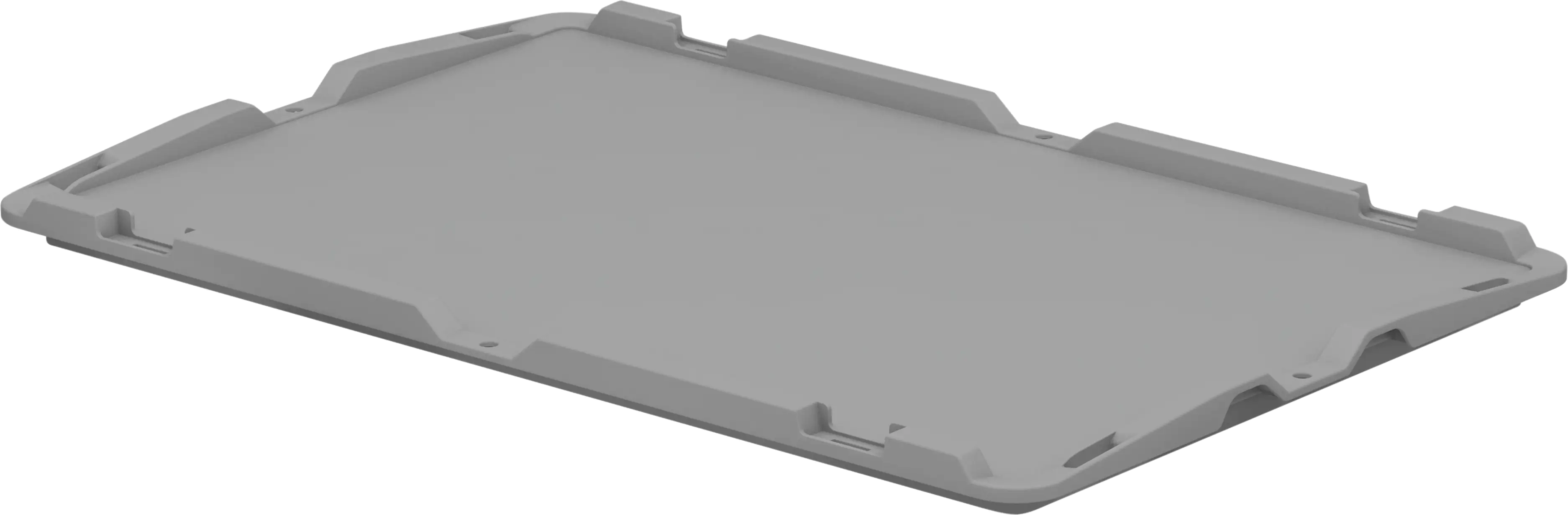 Surplus Systems Deckel für Eurobox 60 x 40 cm, stabil, grau