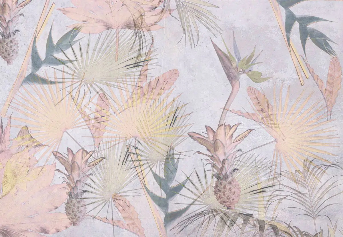 Komar Fototapete Tropical Concrete 368 x 254 cm 