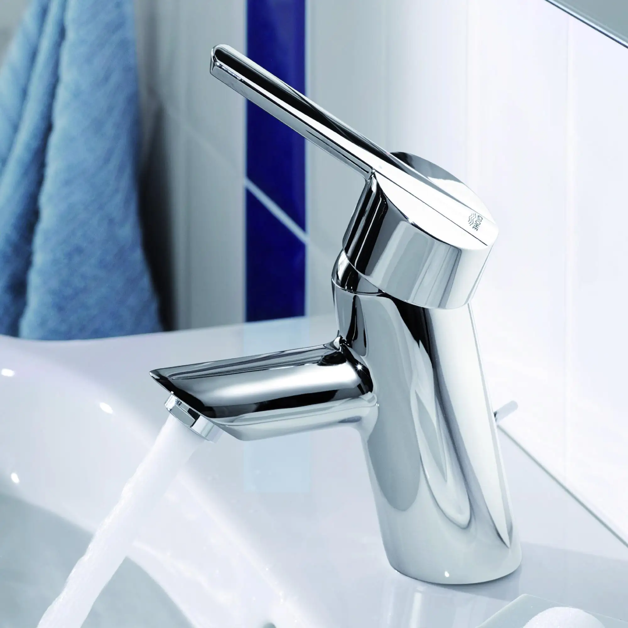 Grohe Waschtischarmatur Feel verchromt