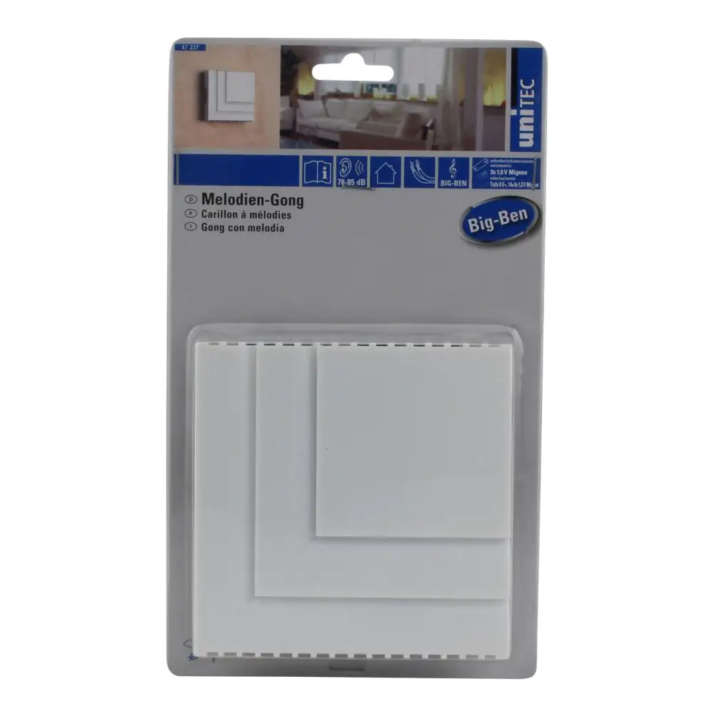 Unitec Melodien-Gong BigBen Batteriebetrieb