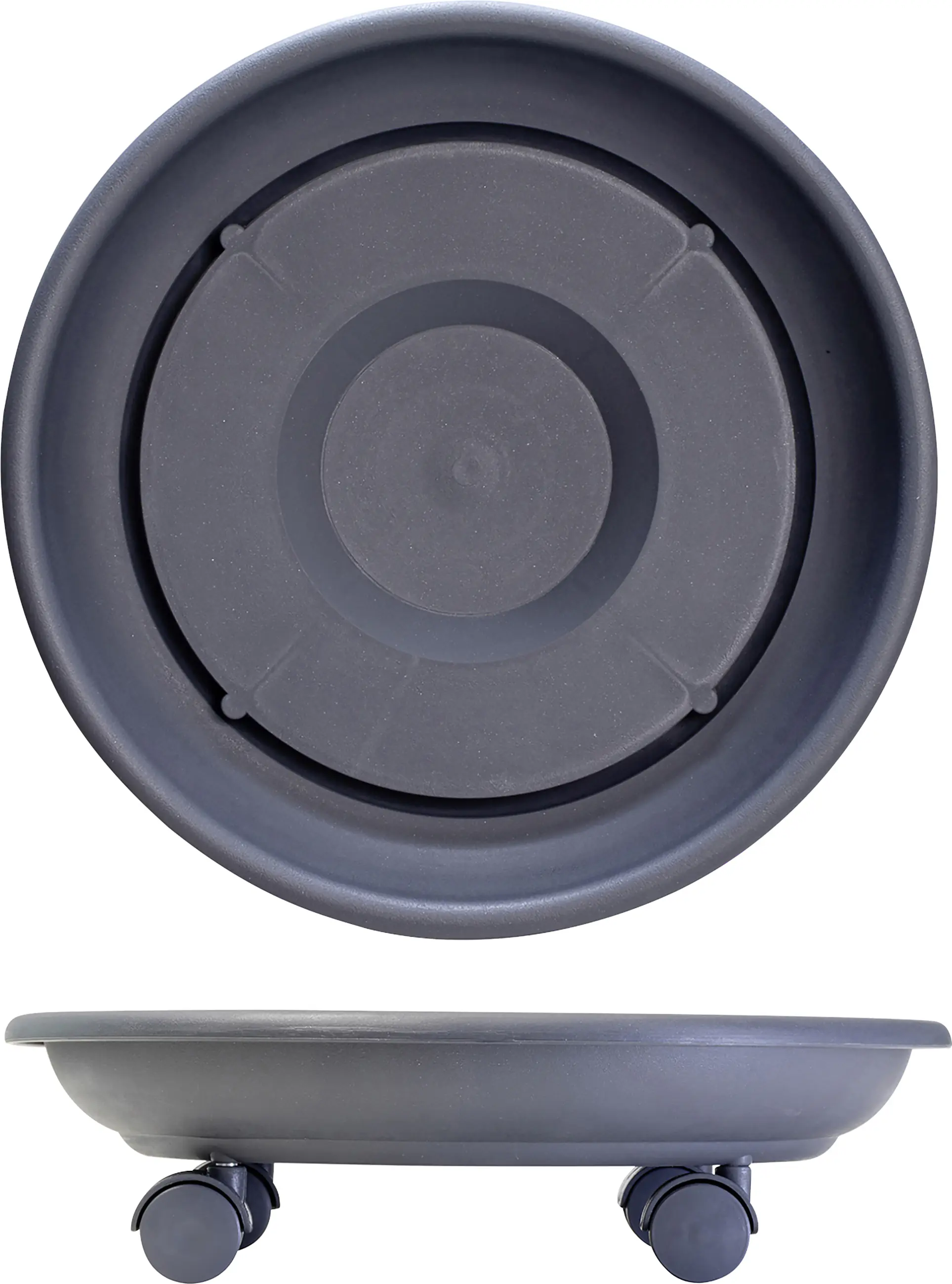 Wagner Pflanzenroller Serie K Kunststoff Ø 34 cm anthrazit 