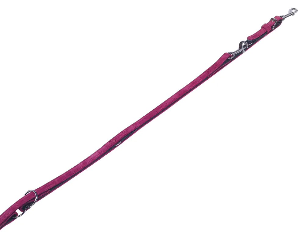 Nobby Führleine Velours kirsche 200 cm