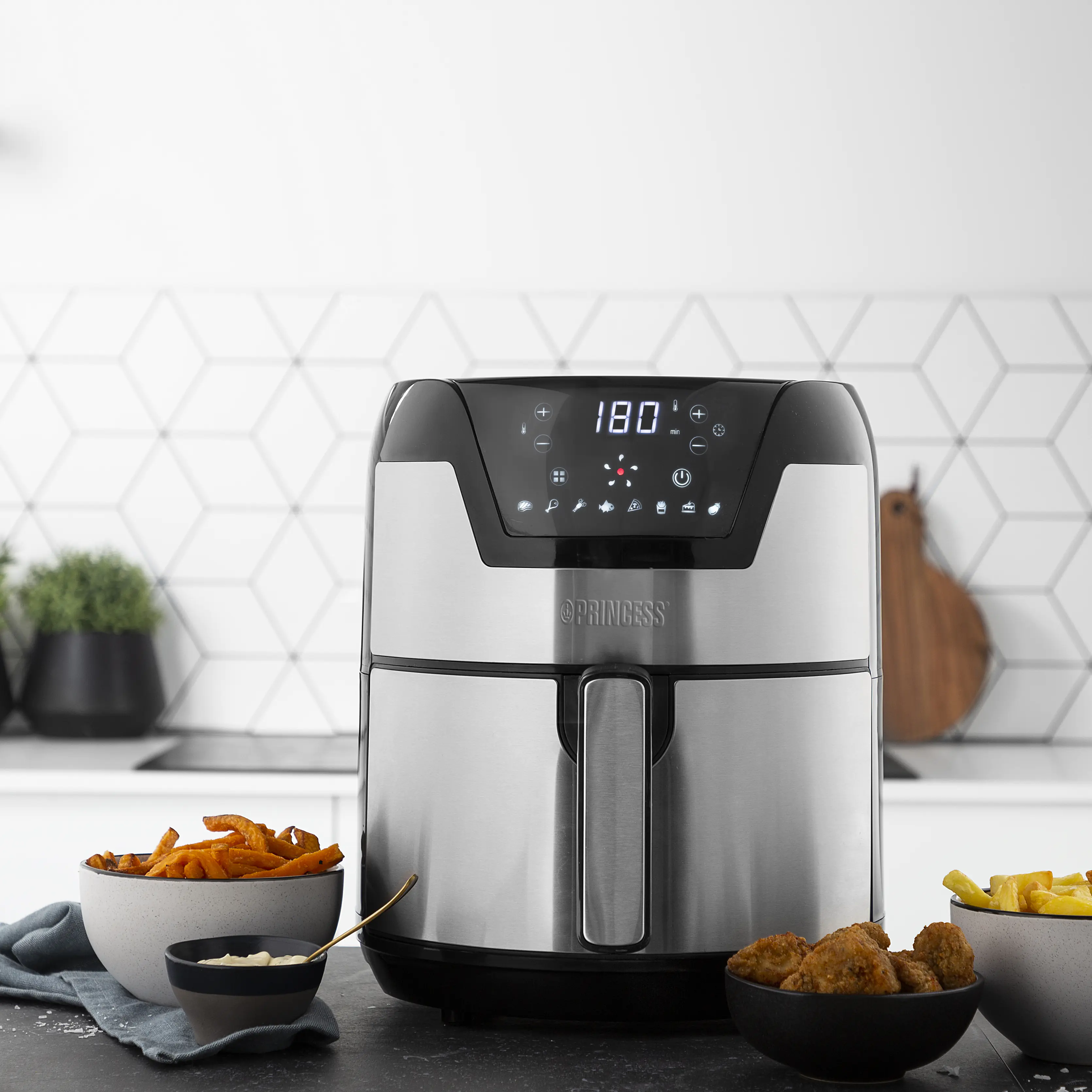 Princess Heißluftfritteuse XXL 4,5 L 1500 W