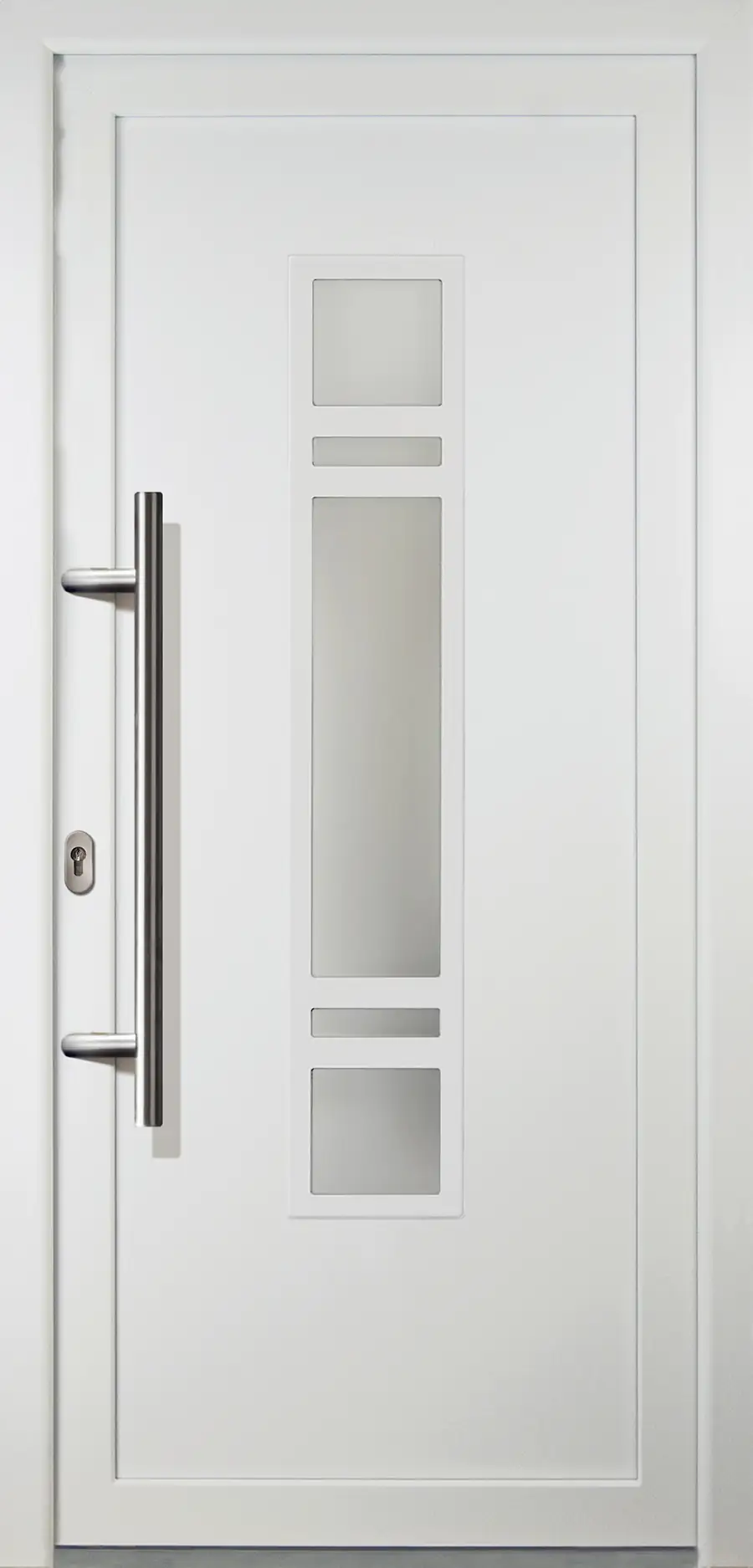Meeth Haustür Signum PVC Modell 83 88 x 200 cm, DIN links, weiß