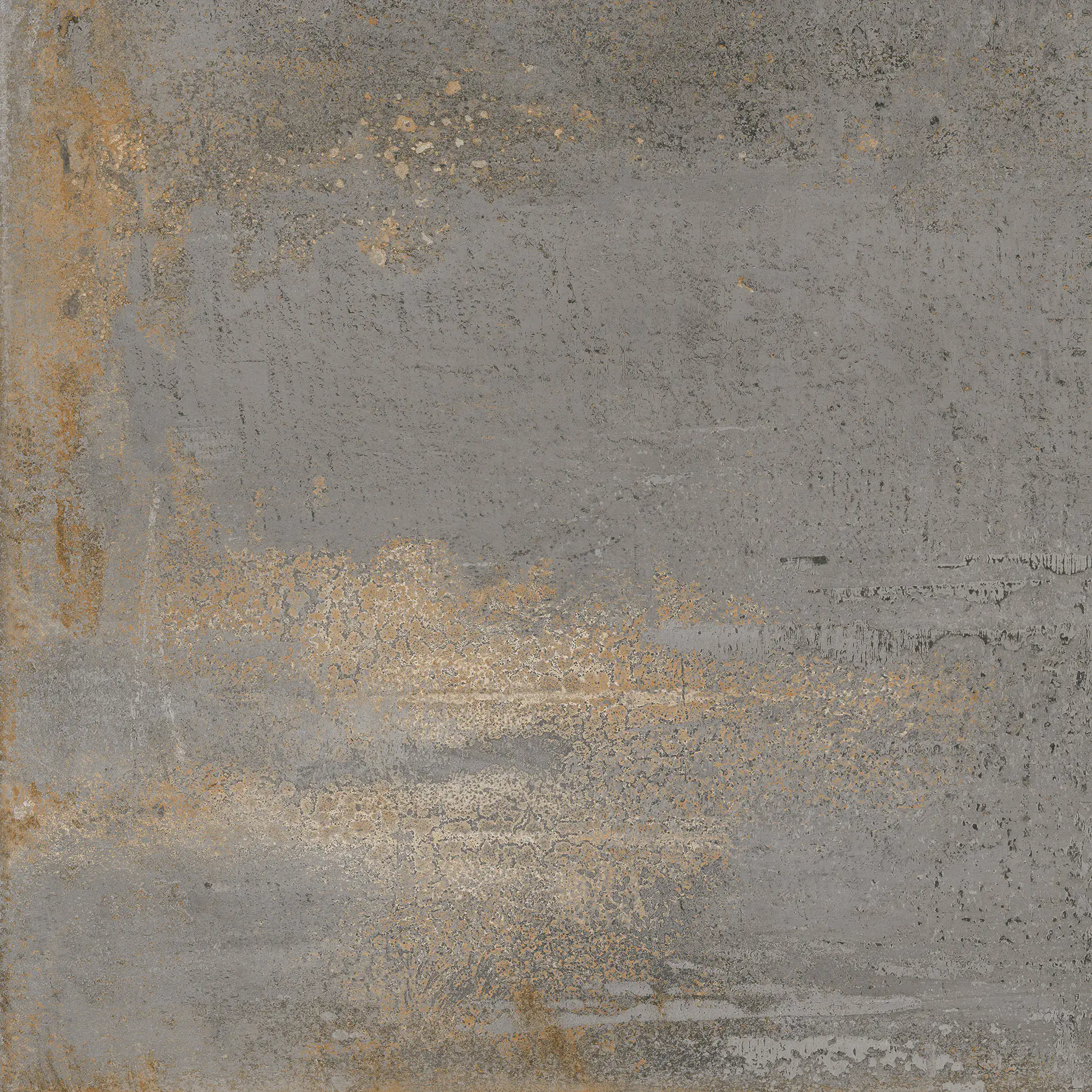 Terrassenplatte Feinsteinzeug Metallic 60 x 60 x 2 cm grau-braun