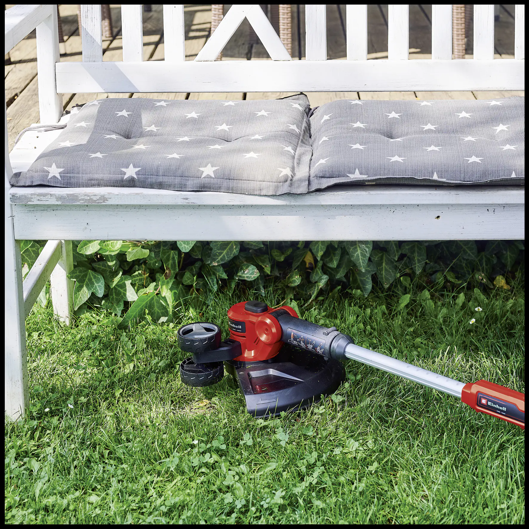 Einhell Akku Rasentrimmer GE-CT 18/30 Li-Solo 30 cm Schnittkreis