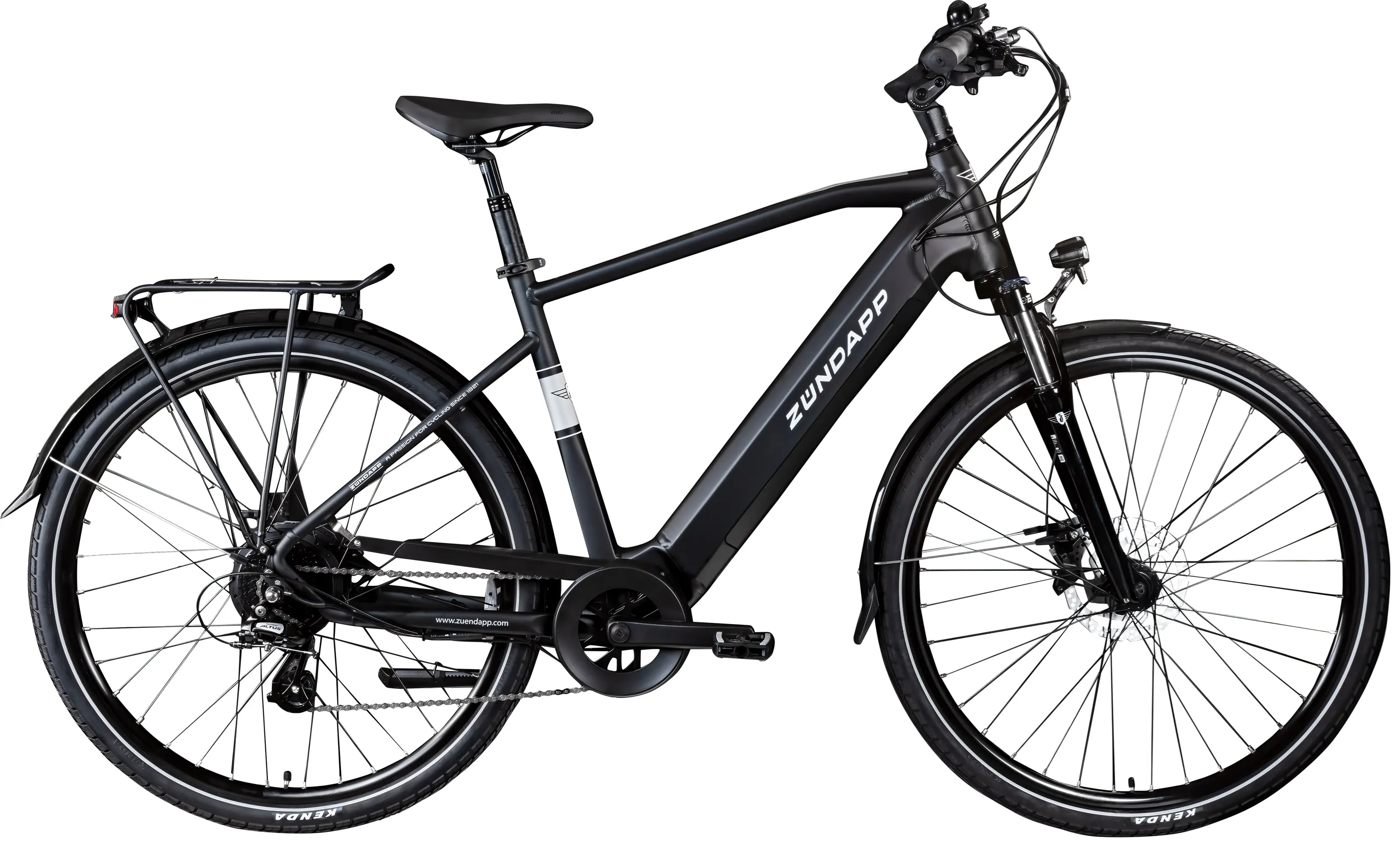 Zündapp E-Bike Trekking Z810 28 Zoll 8-Gang 550 Wh schwarz