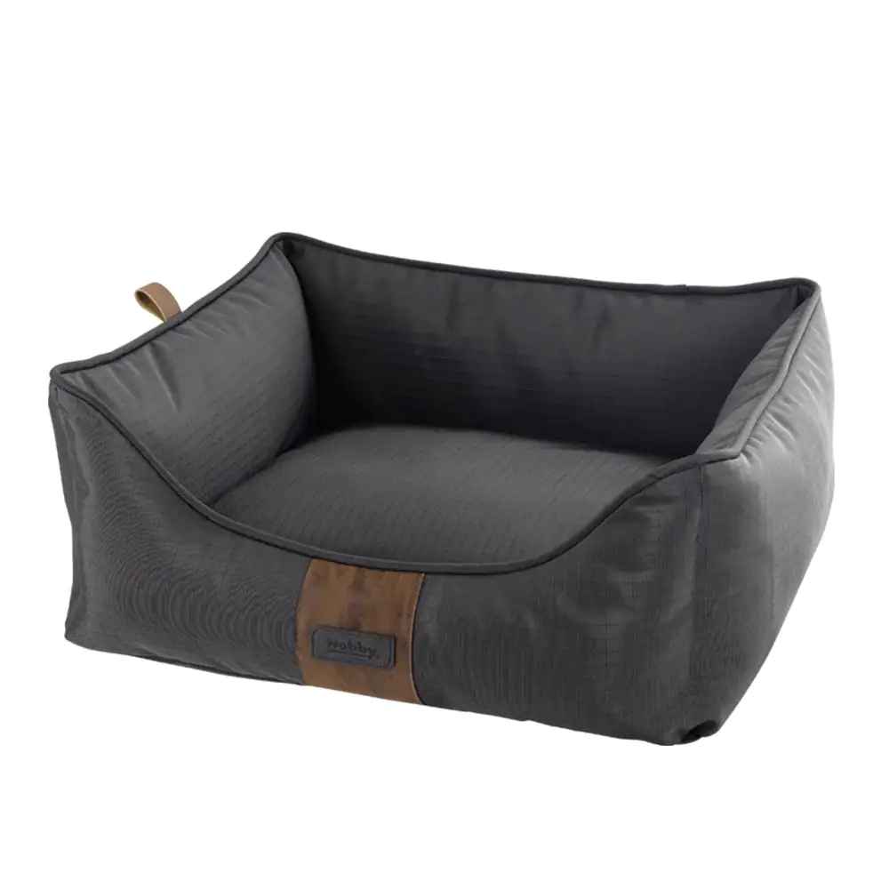 Nobby Hundebett Zalo eckig grau