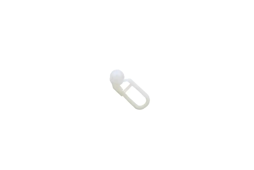 Gardinia Rollringe für Innenlauf weiß, 50 Stück