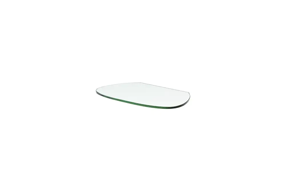 Dolle Glasboden Peach 40 x 23 cm, 8 mm, klar