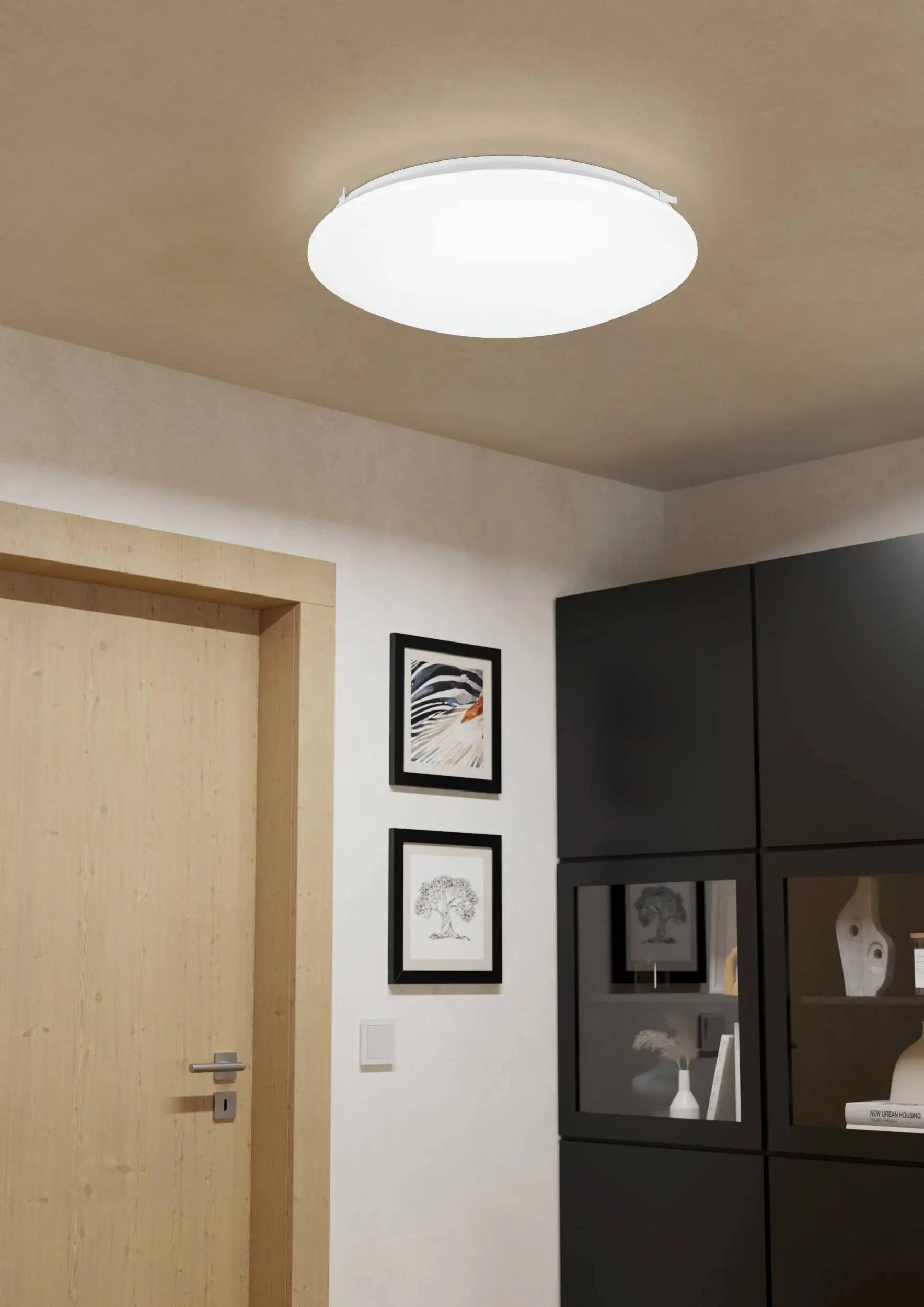 Eglo LED Deckenleuchte Valdanzo weiß Ø 38 cm RGB-Beleuchtung
