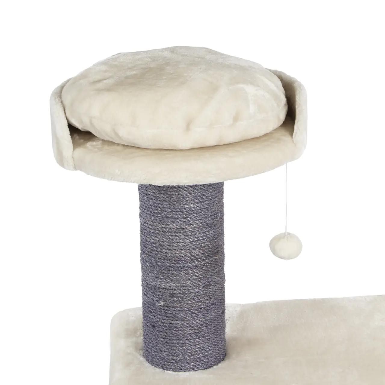 CanadianCat Kratzbaum Maine Coon 120 H 120 cm beige