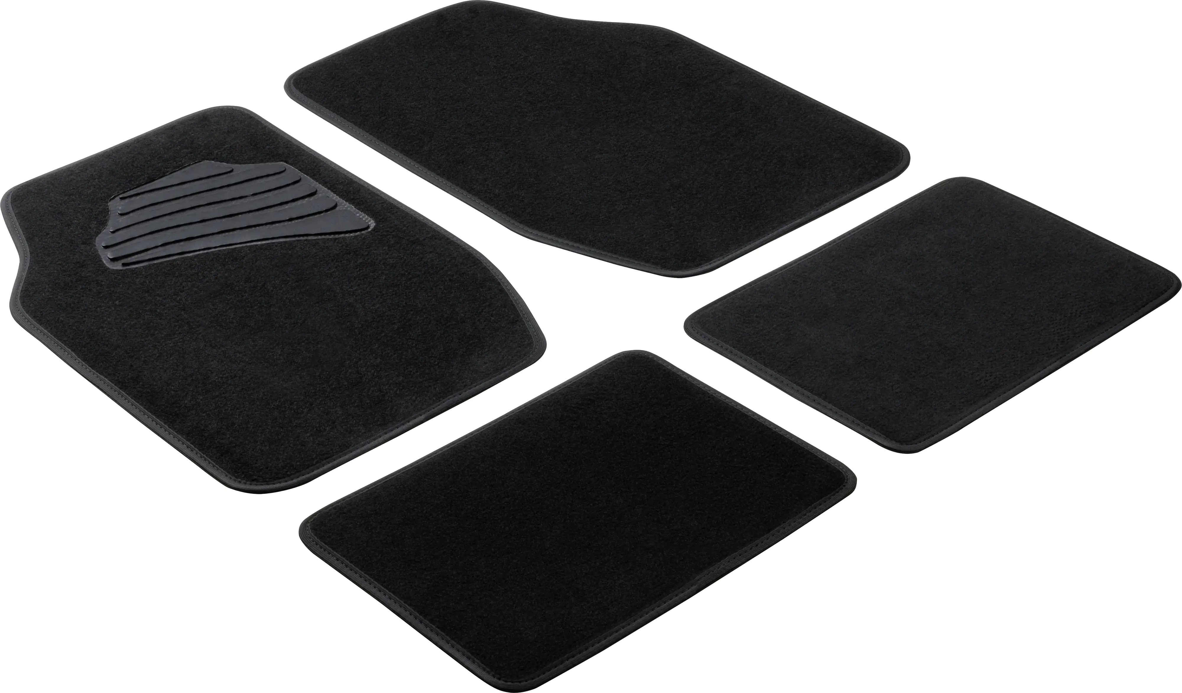 Walser Universal Fußmatten Matrix Komplett-Set schwarz