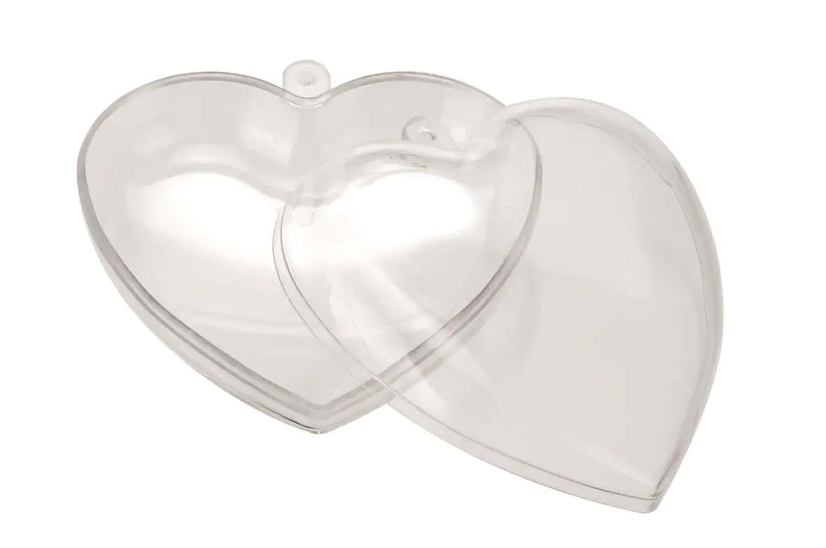 Glorex Kunststoff-Herz 9,5 cm