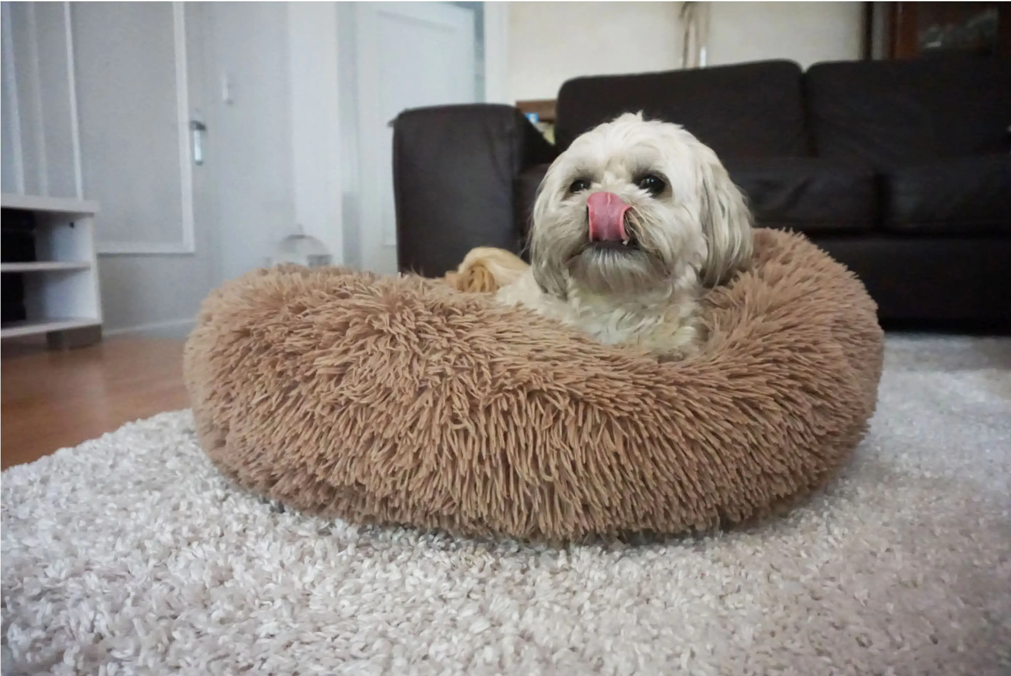 Nobby Kuschelbett Donut Classic Esla braun