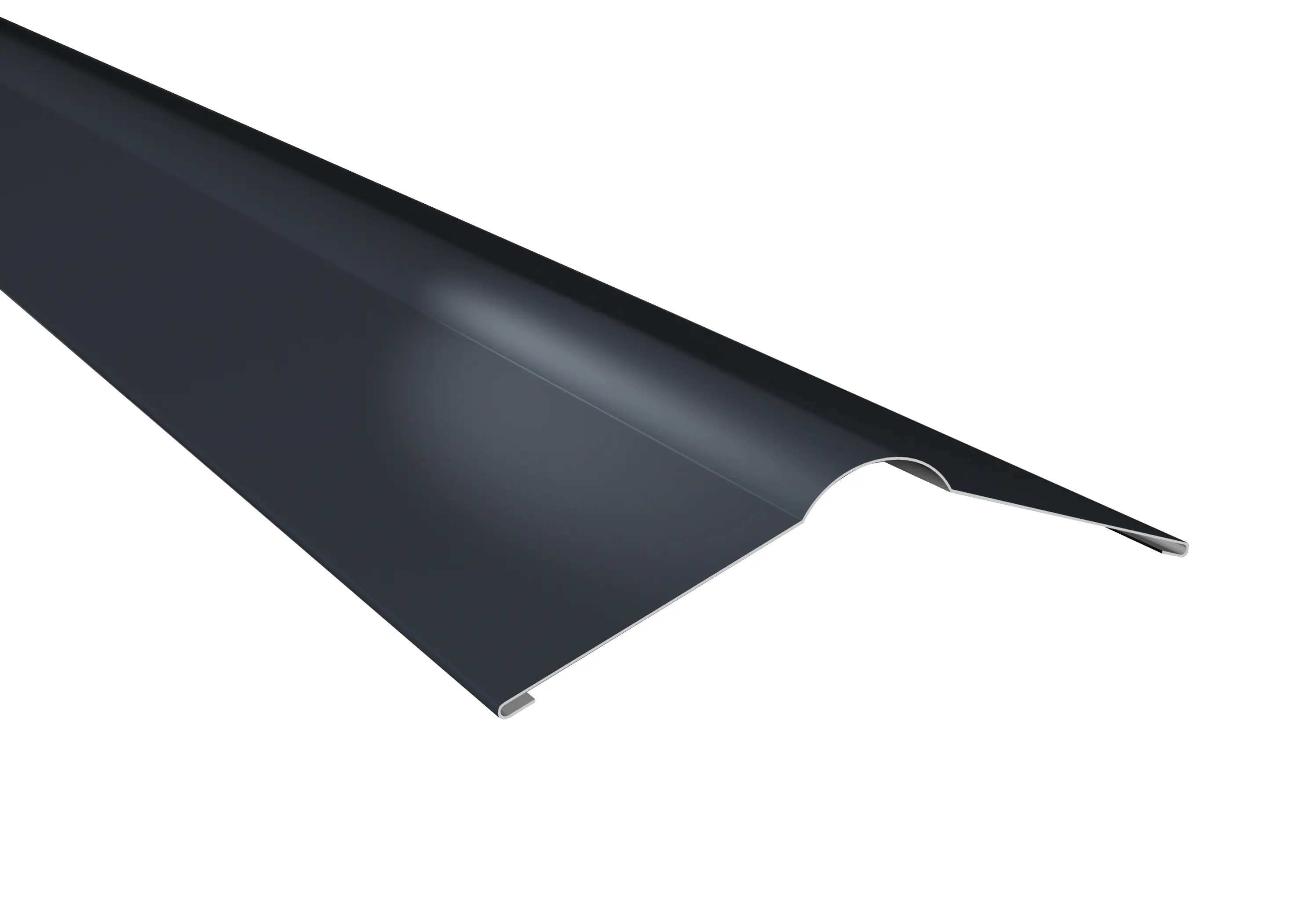 Weckman Firstblech 100 x 31,2 cm anthrazit