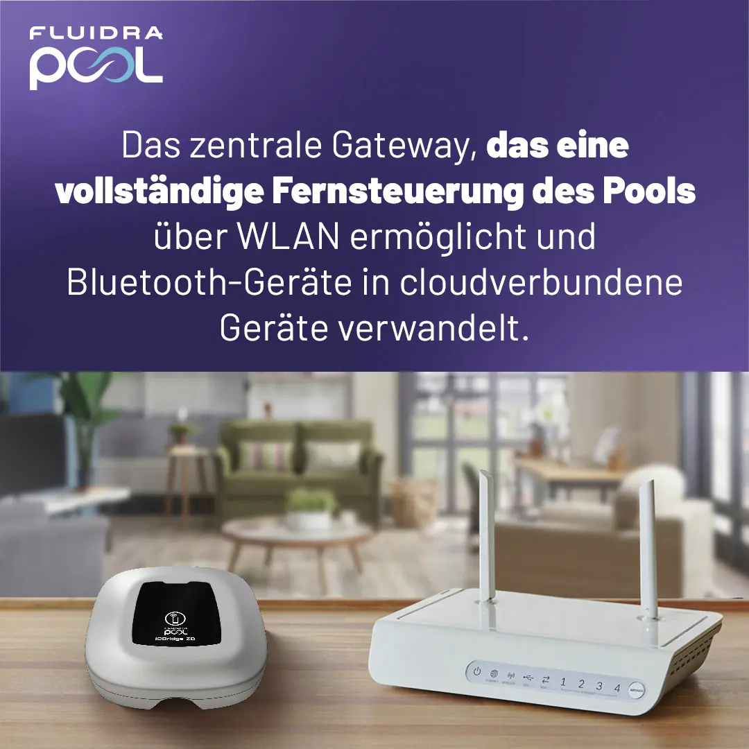 Gre WLAN-Anbindung zur Poolsteuerung iQBridge inkl. Netzadapter kabellos 