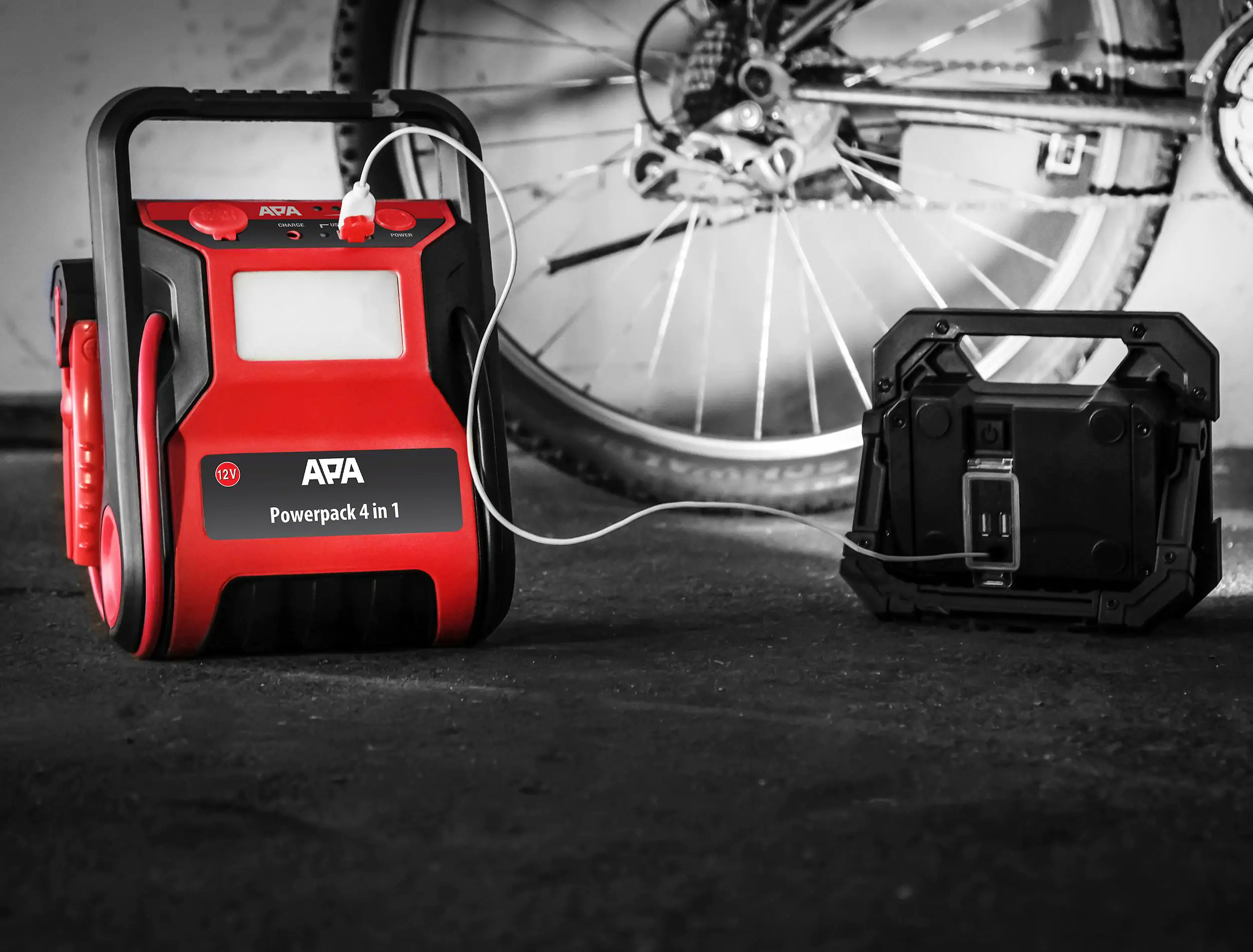 APA Powerpack 7000 mAh mit Kompressor