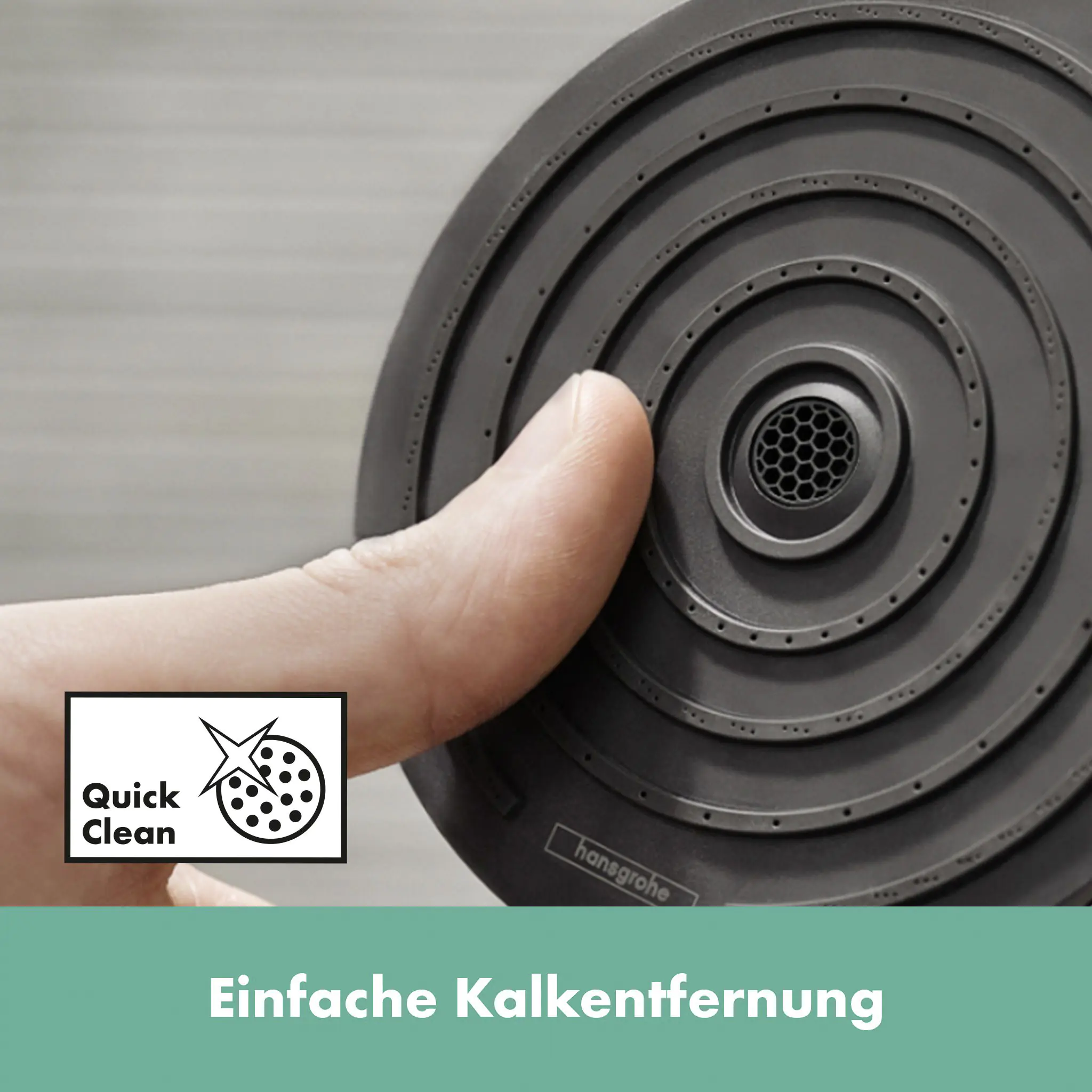 Hansgrohe Handbrause 3 Strahlarten Pulsify Select S EcoSmart mattschwarz