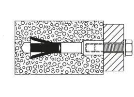 Fischer Porenbetonanker FPX 6.0 x 75 mm - 2 Stück