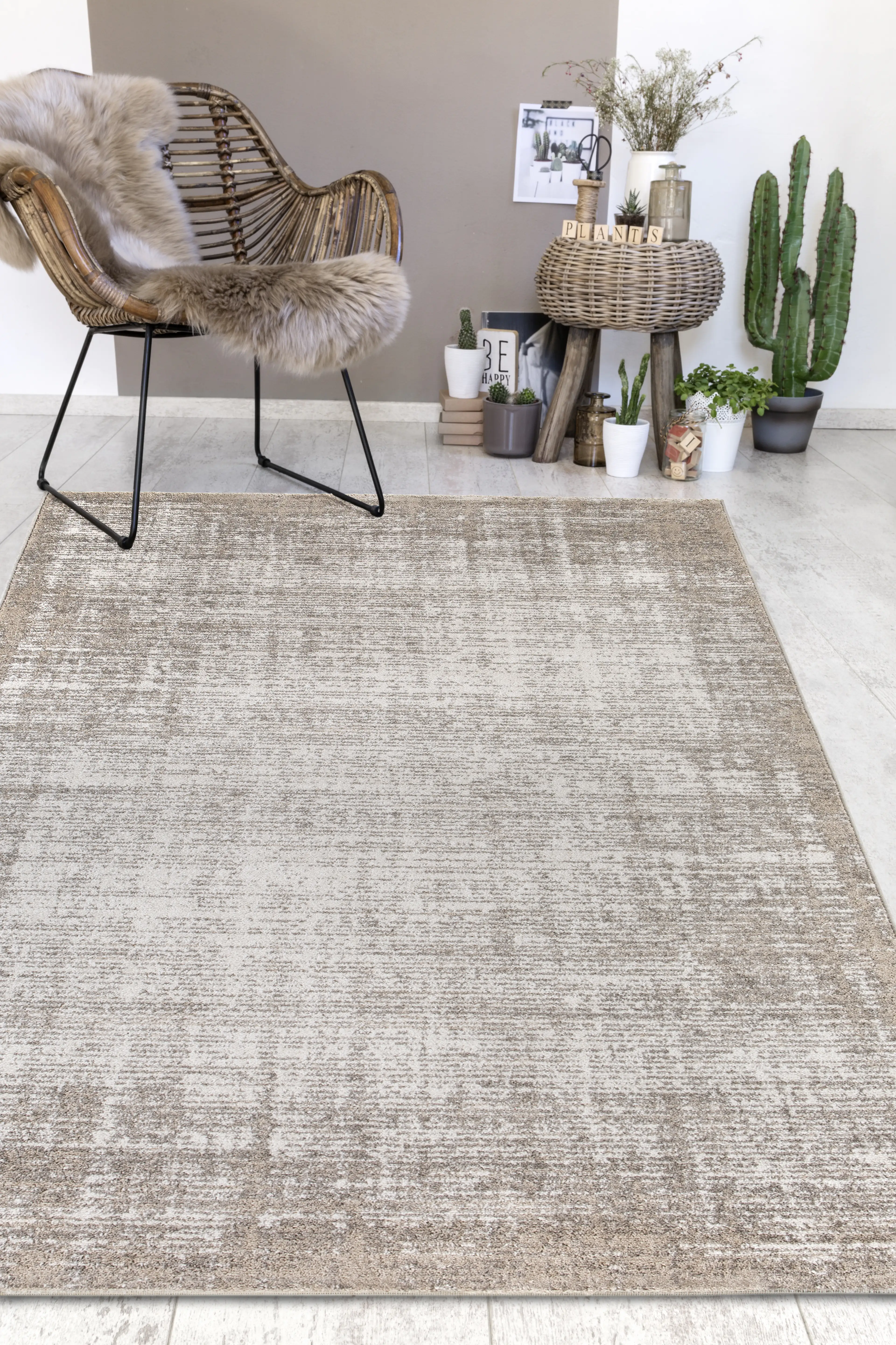 Andiamo Teppich Campos beige, 160 x 230 cm