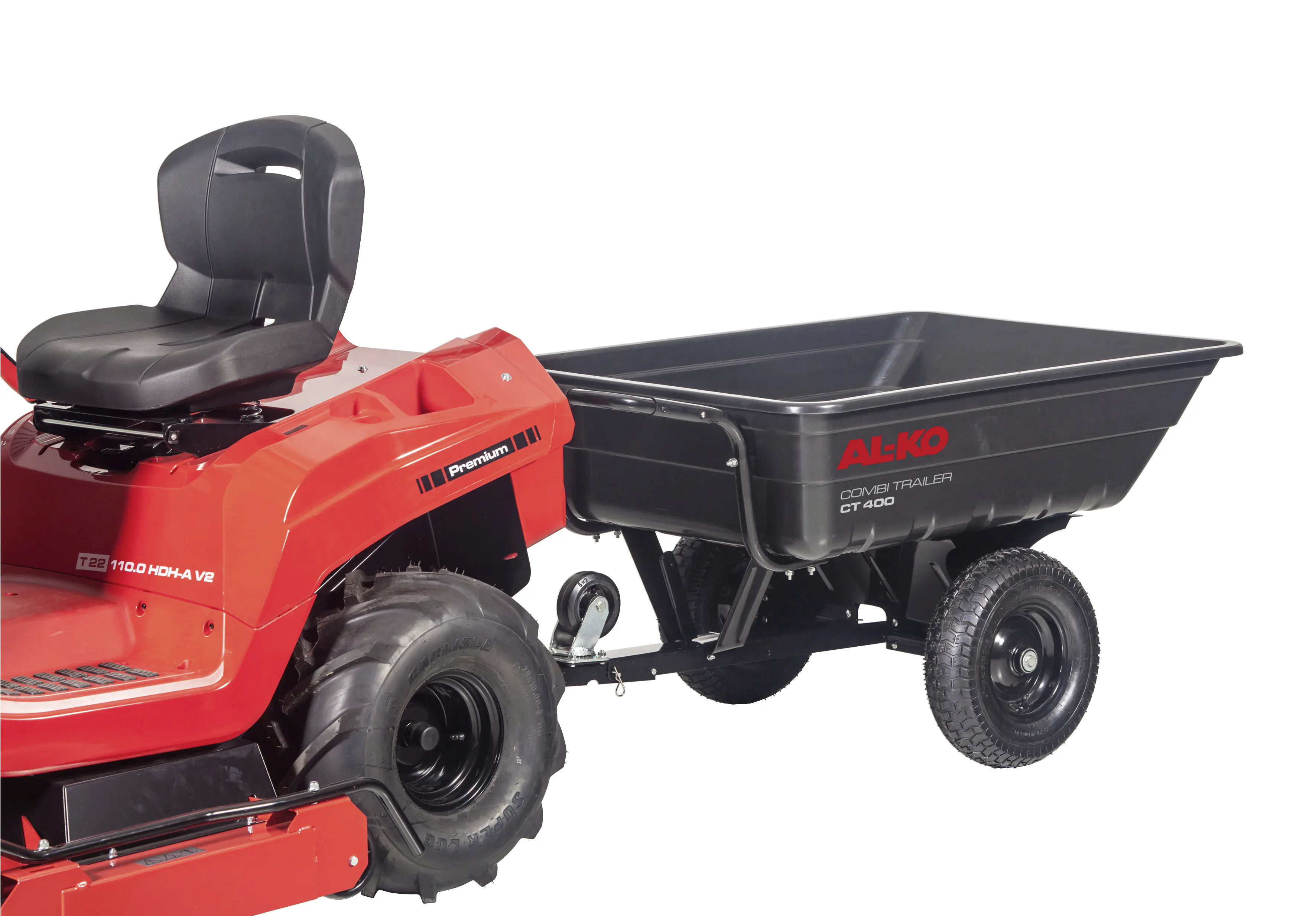 AL-KO Rasentraktor-Anhänger Combi Trailer CT 400 für Traktoren